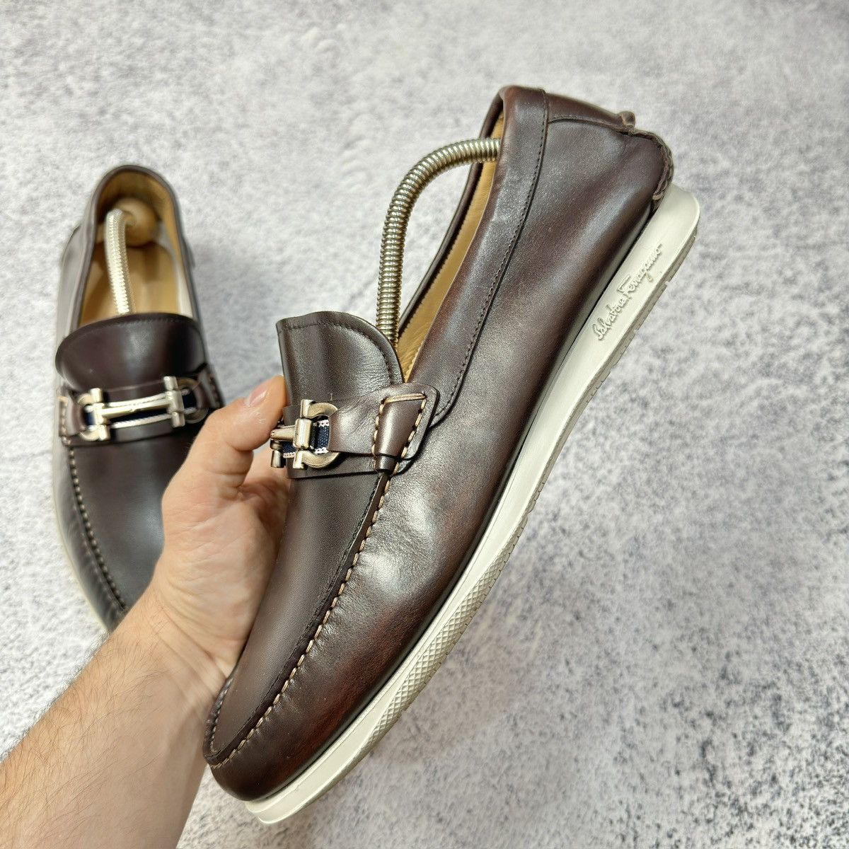 Salvatore Ferragamo Salvatore Ferragamo Mens Loafers US10 UK9 EU43 28cm Size US 10 / EU 43 - 9 Thumbnail
