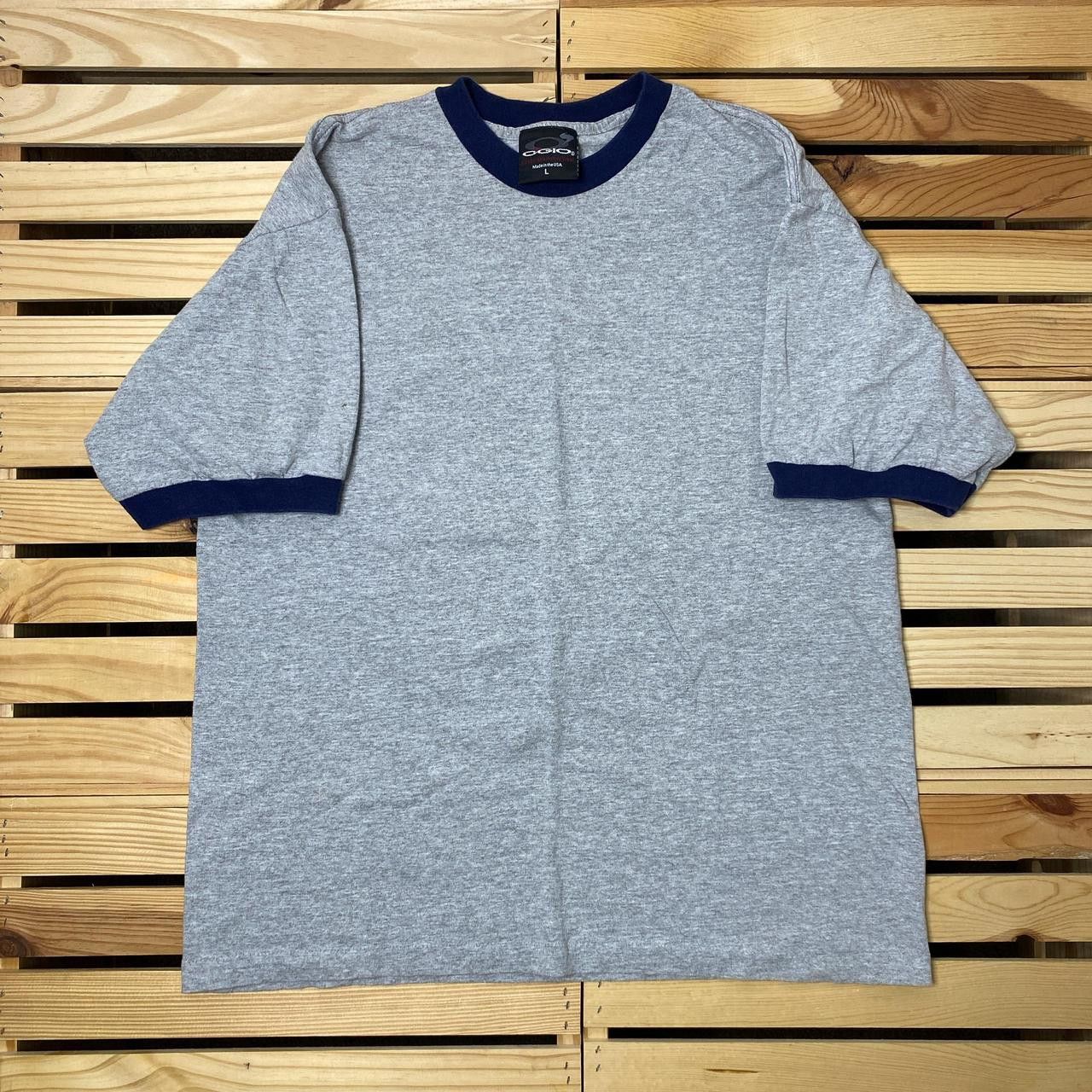 Ogio Vintage Ogio "Hold My..." Gray Y2K Ringer Tee Size Large Size US L / EU 52-54 / 3 - 2 Thumbnail