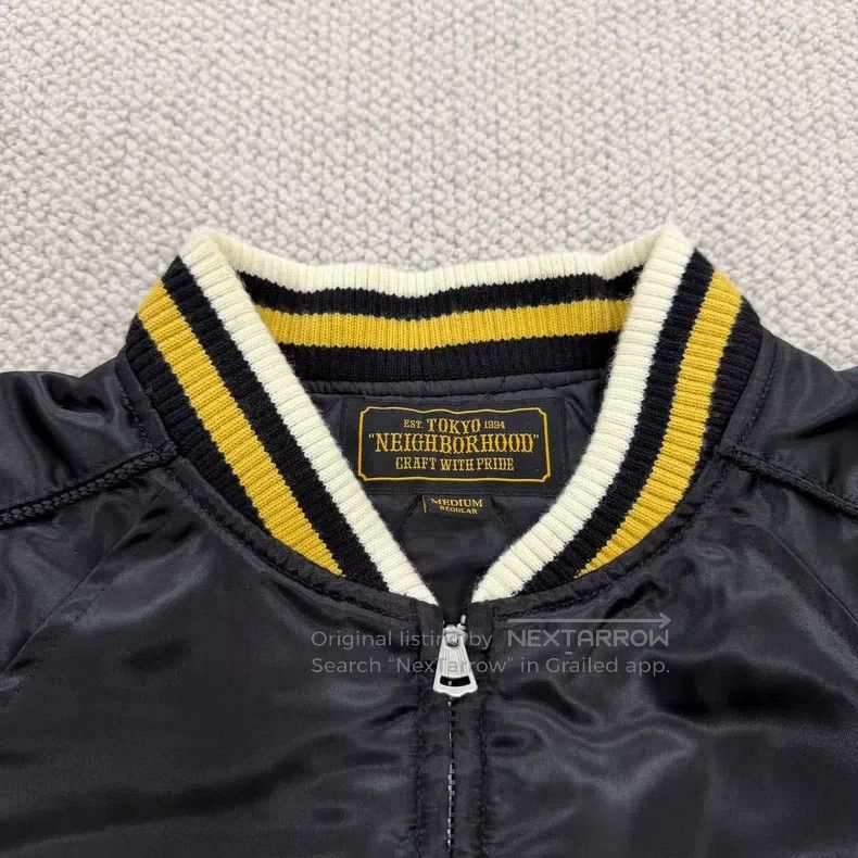 Neighborhood Neighborhood Silk Embroidered Souvenir Jacket Size US M / EU 48-50 / 2 - 3 Thumbnail
