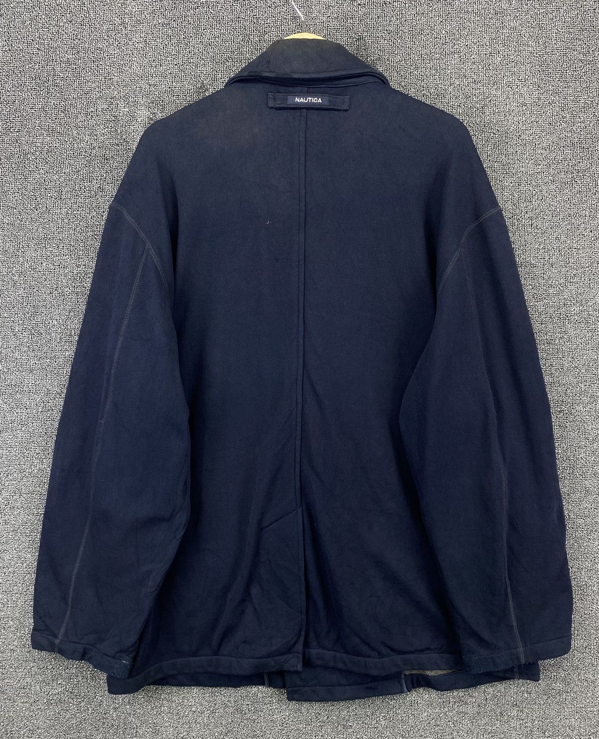 Nautica Vintage Nautica Blue Navy Double Breasted Pea Coat Jacket Size US L / EU 52-54 / 3 - 9 Thumbnail