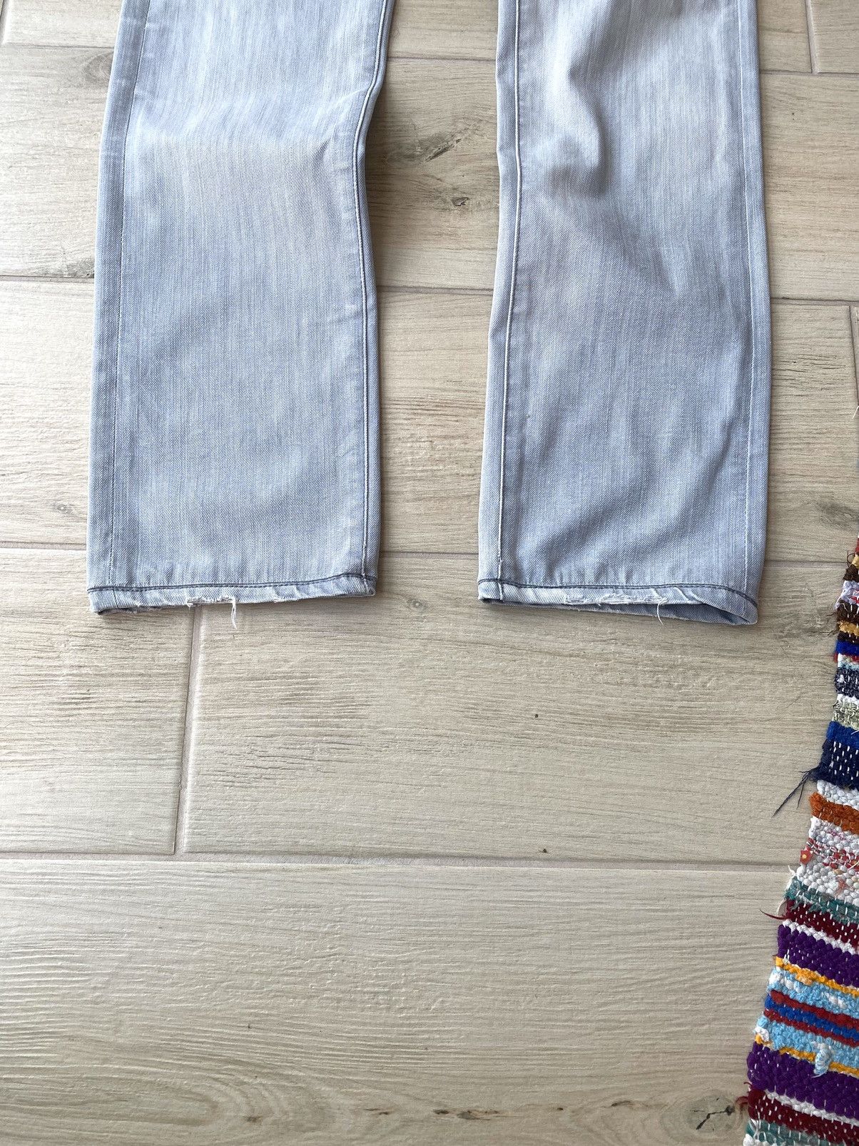 Dior SS06 Dior Homme by Hedi Slimane Grey “Damage” Wash Denim Size US 30 / EU 46 - 3 Thumbnail