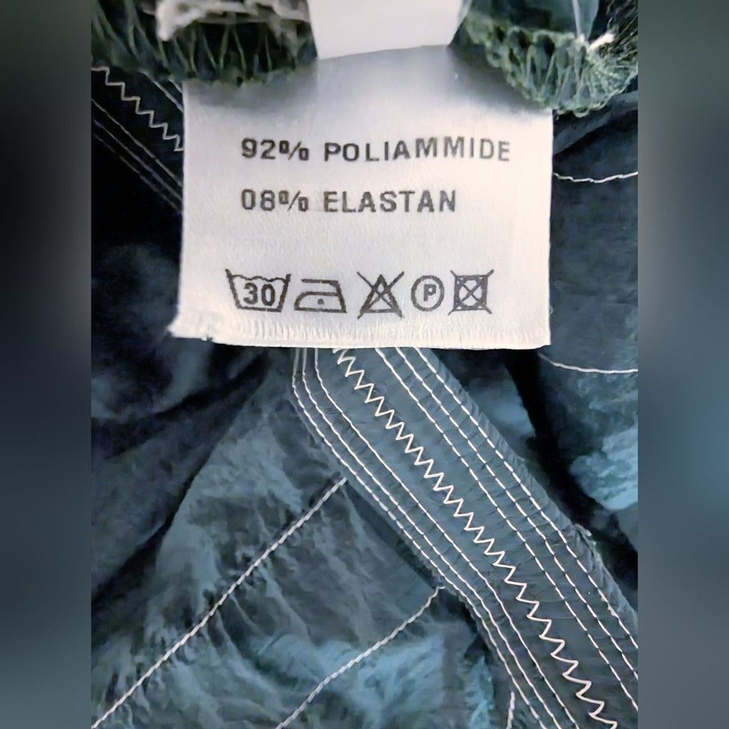 Off-White Off-White Green Asymmetrical Slit Nylon Skirt Size 27" / US 4 / IT 40 - 8 Thumbnail
