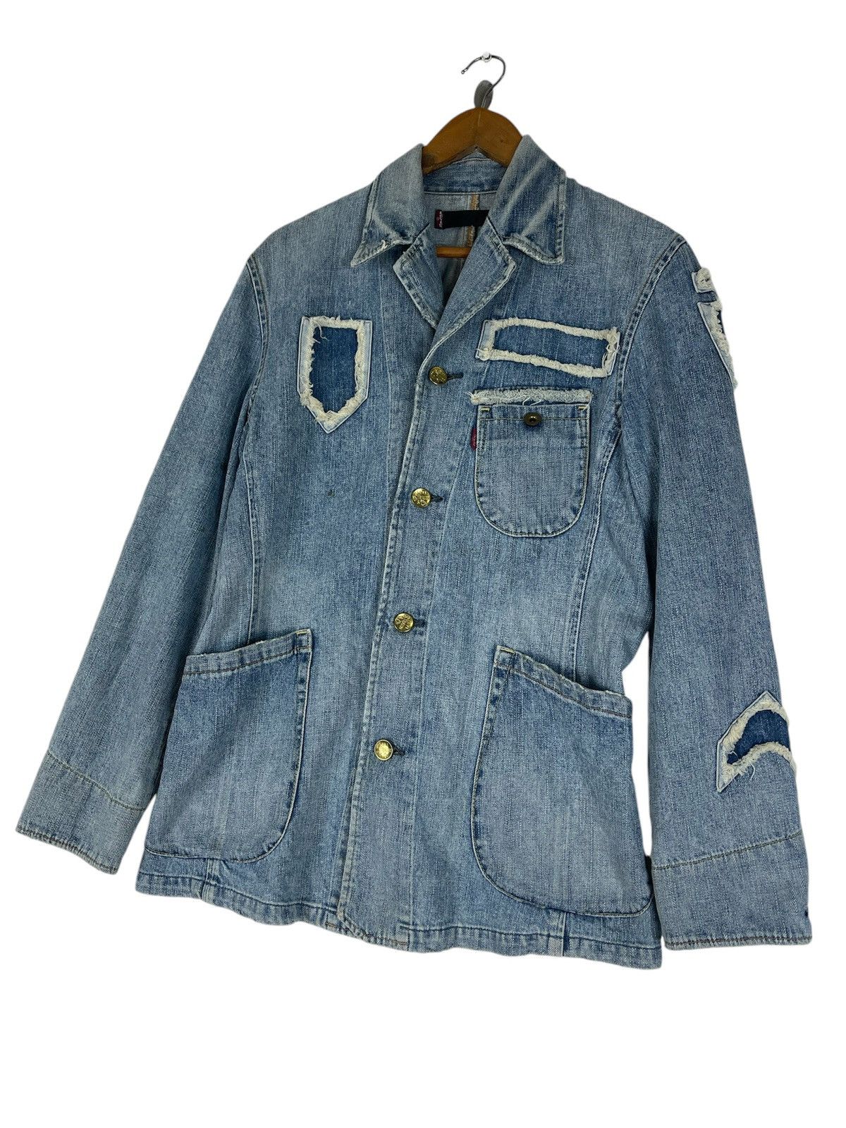 Levi's × Levi's Vintage Clothing × Vintage LEVIS BLACK TAG DENIM JACKET Size US M / EU 48-50 / 2 - 3 Thumbnail