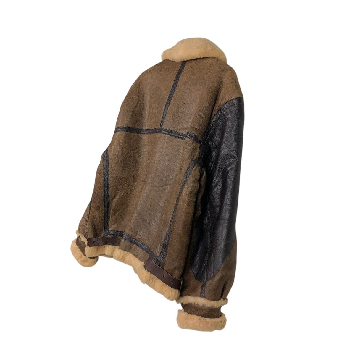 Aero Leathers 🔥TRUE VINTAGE 70’s GOLDEN BEAR SHEARLING FLIGHT JACKET B3 Size US M / EU 48-50 / 2 - 12 Thumbnail