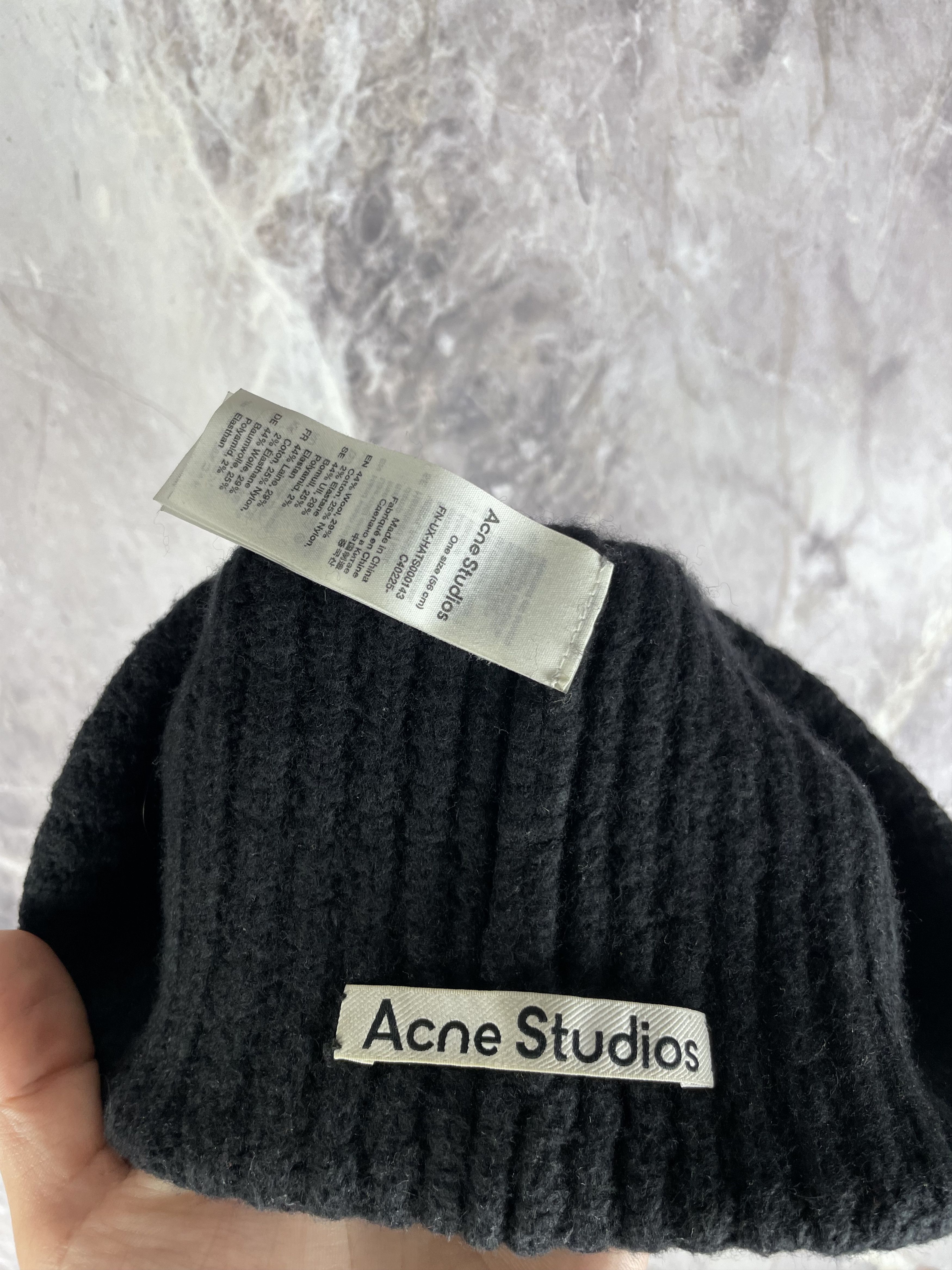 Acne Studios Acne Studios Wool knit hat Size ONE SIZE - 6 Thumbnail