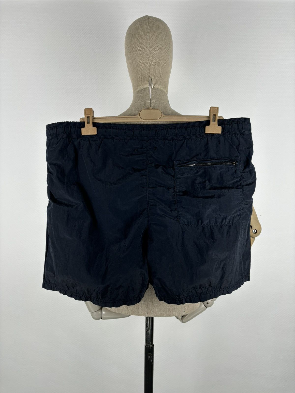 Stone Island Shadow Project SS17 Massimo Osti Nylon Metal Dark Navy Swim Trunk Lined Shorts Baggies Size US 37 - 4 Thumbnail