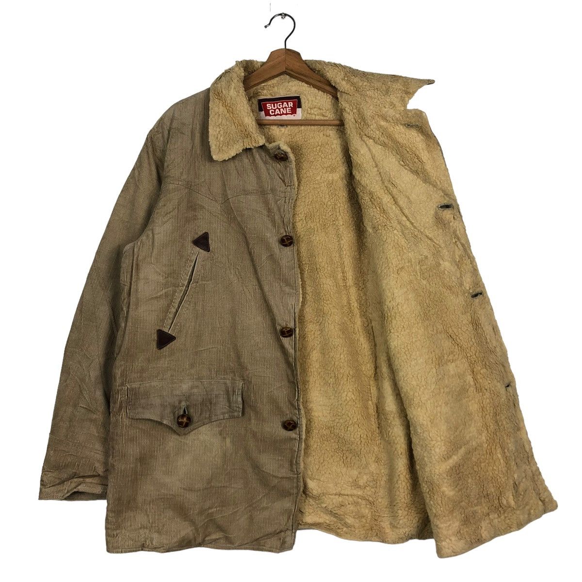 Sugar Cane 🔥VINTAGE CORDUROY GUARD JACKET SUGAR CANE TOYO ENTERPRISE Size US L / EU 52-54 / 3 - 11 Thumbnail