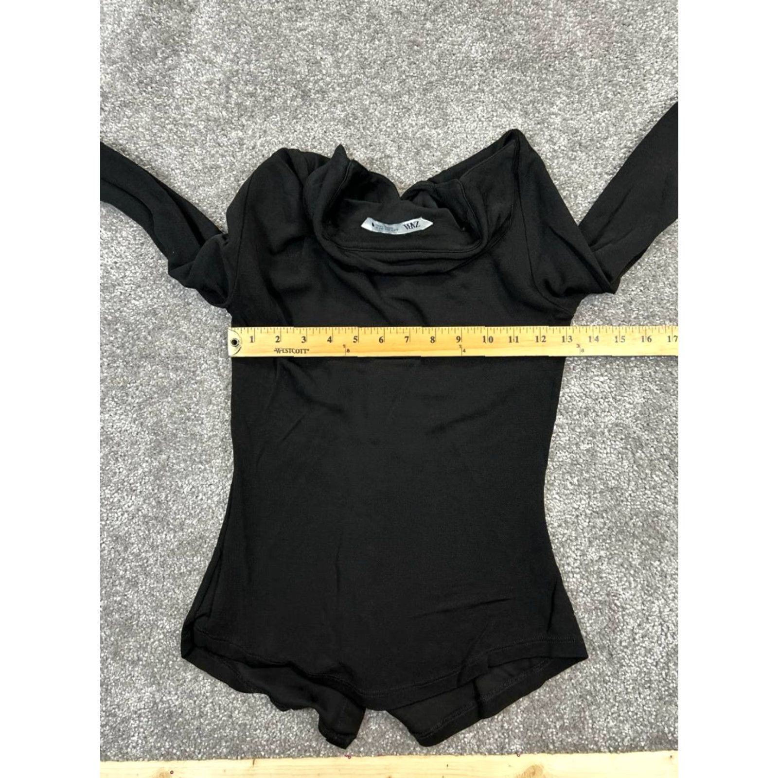Zara Zara Shirt Womens Small Black Blouse Size S / US 4 / IT 40 - 5 Thumbnail