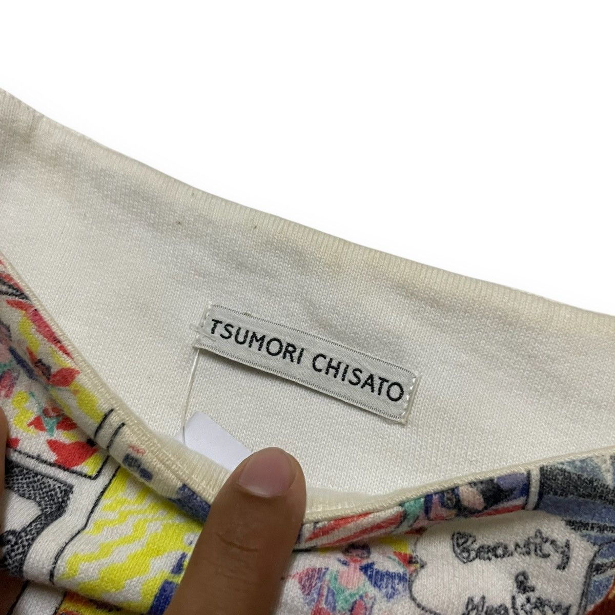 Issey Miyake TSUMORI CHISATO Comic strip sweatshirt Size US M / EU 48-50 / 2 - 6 Thumbnail