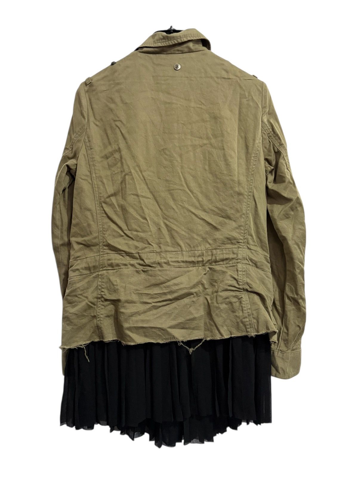 Diesel Black Gold Diesel Army Utility raw hem Removeble Peplum Jacket Size XS / US 0-2 / IT 36-38 - 2 Thumbnail