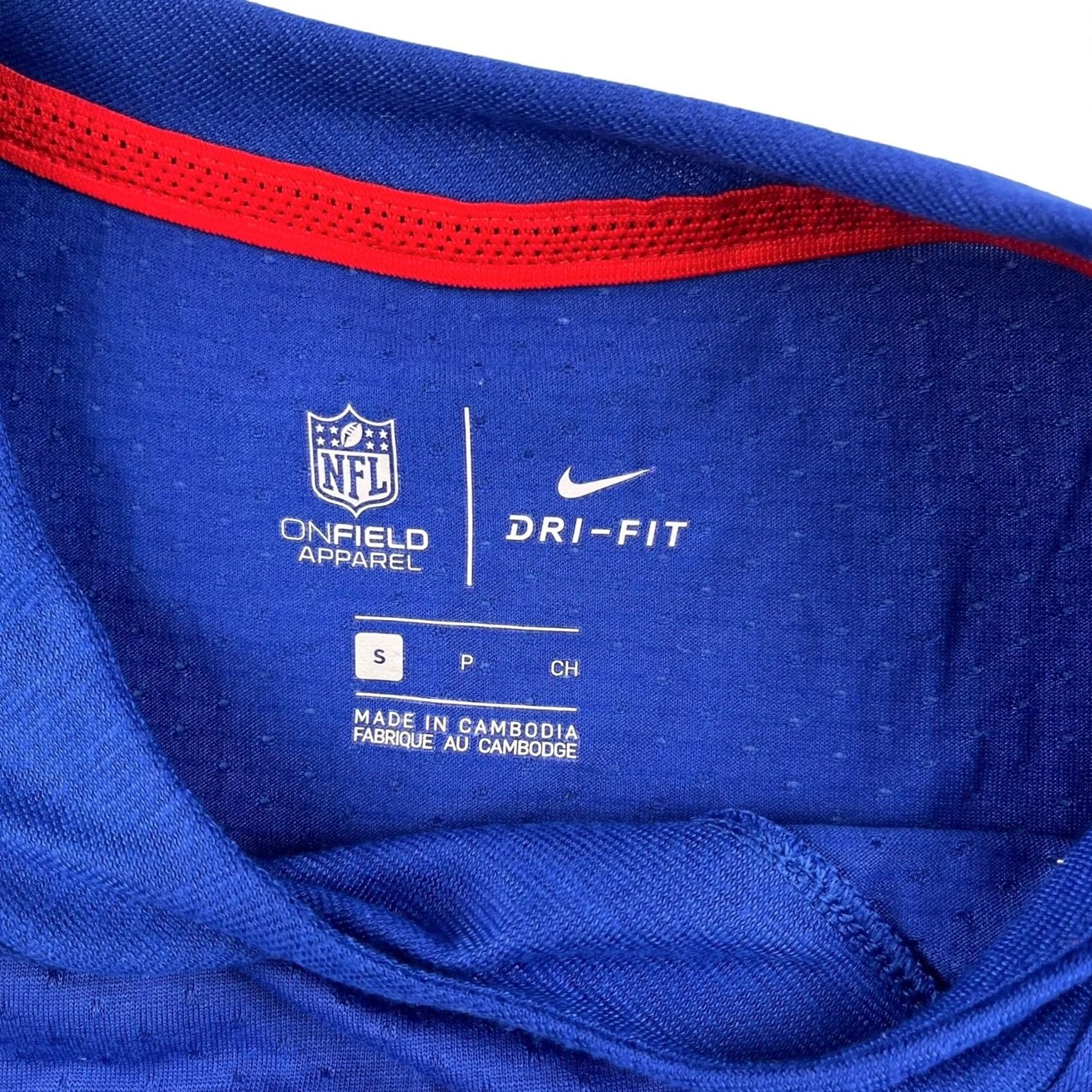 Nike Nike Buffalo Bills Dri-Fit T-Shirt Blue SMALL Men's Sports Size US S / EU 44-46 / 1 - 7 Thumbnail