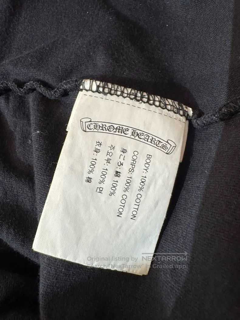 Chrome Hearts CHROME HEARTS Size M Black round neck Hong Kong city limite Size US M / EU 48-50 / 2 - 5 Thumbnail