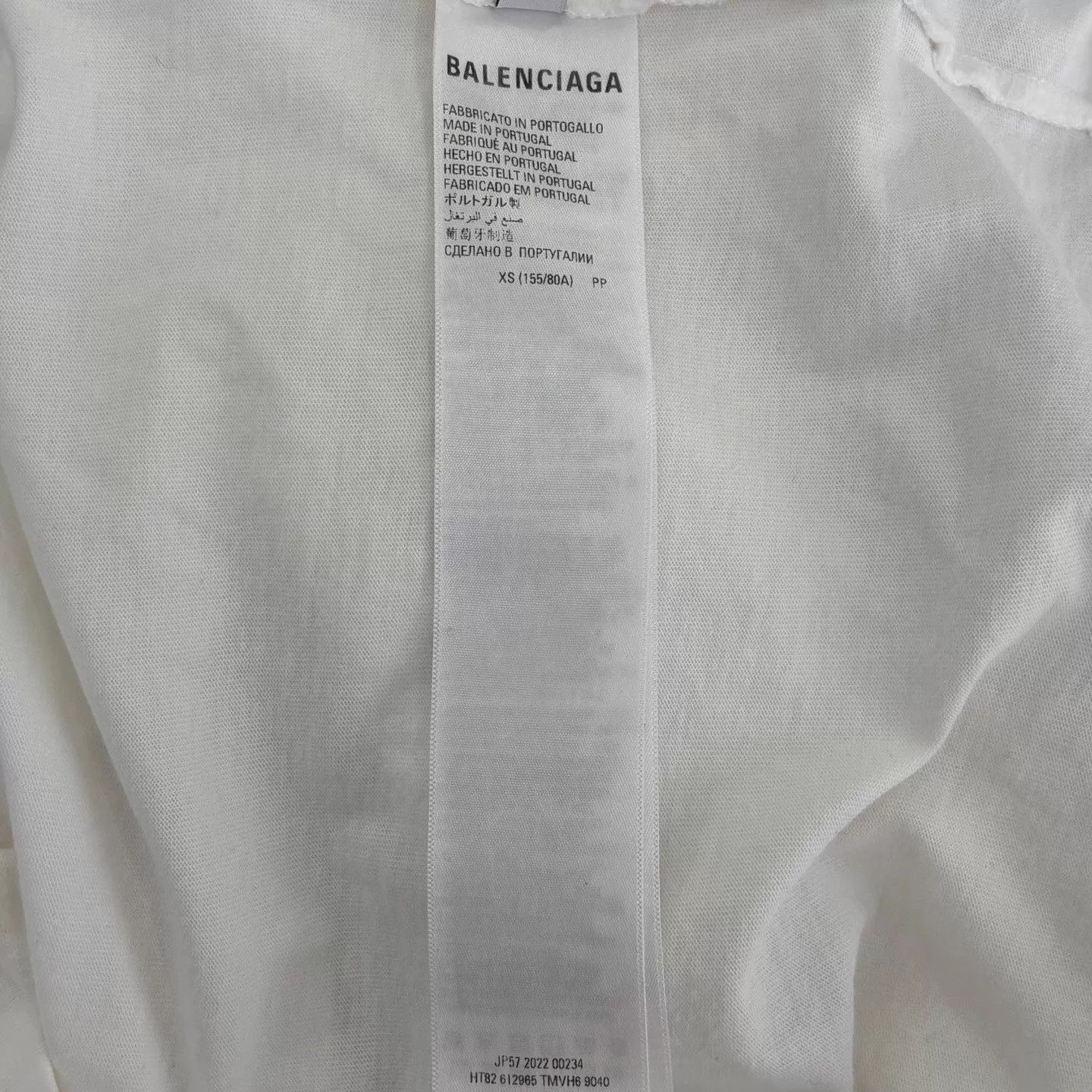 Balenciaga Balenciaga Logo Print Short Sleeve T-Shirt XS New Size US XS / EU 42 / 0 - 4 Thumbnail