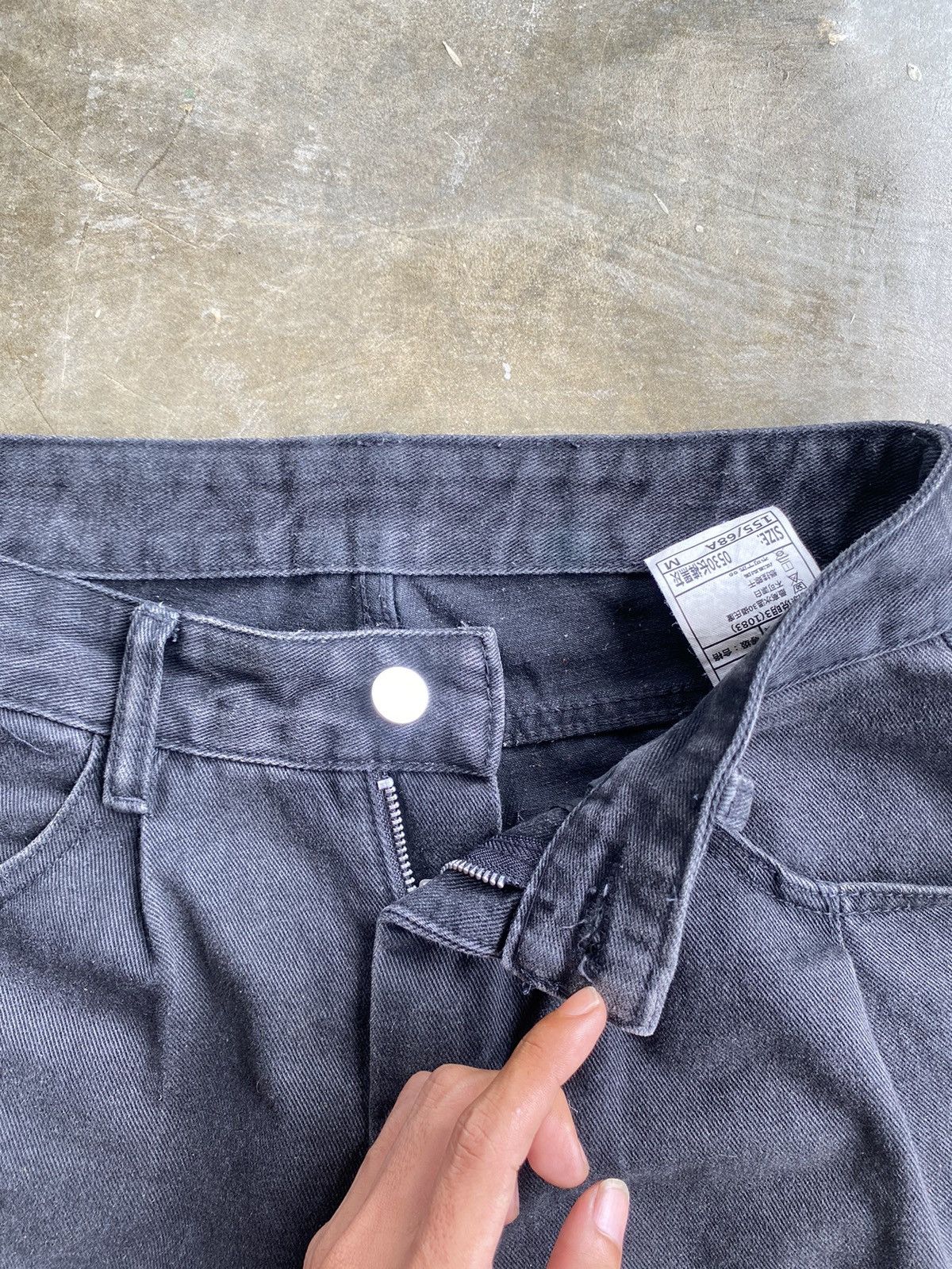Hysteric Glamour × Japanese Brand × Le Grande Bleu (L.G.B.) Bagy japanese long pants denim y2k syle unisex Size 29" - 3 Thumbnail