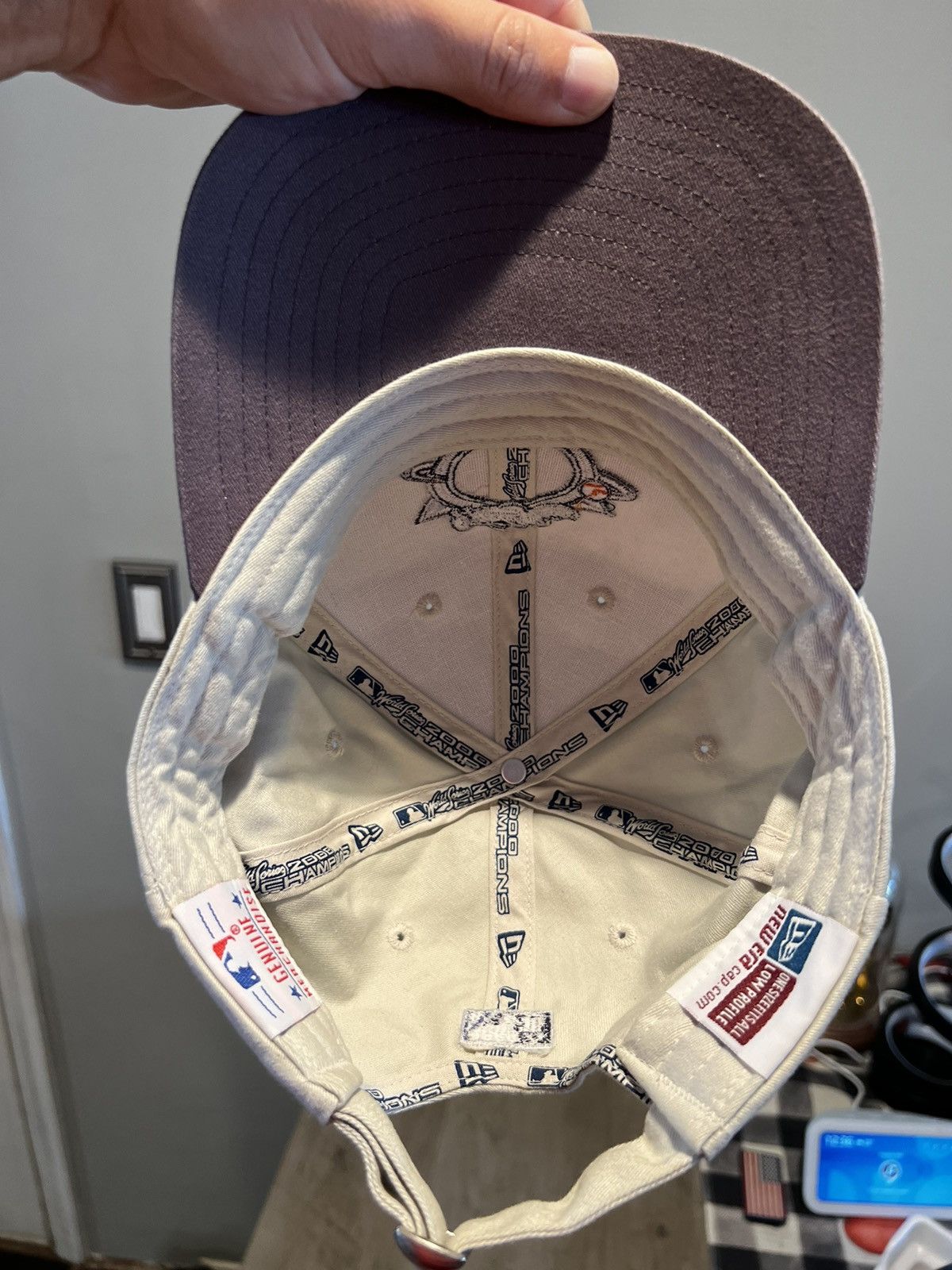New Era × New York Yankees × Vintage New York Yankees World Series Vintage Hat Size ONE SIZE - 5 Thumbnail