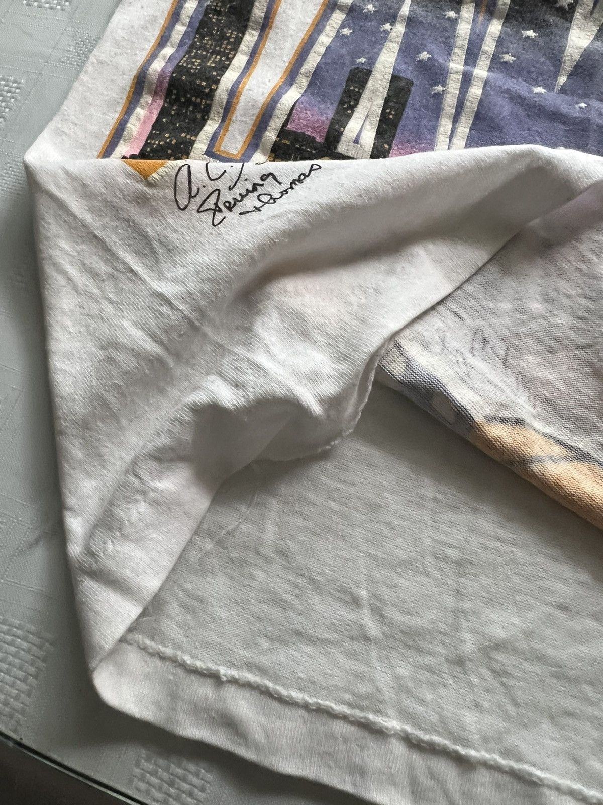 Vintage 80s Los Angeles Lakers Single Stitch Basketball Tee Size US S / EU 44-46 / 1 - 5 Thumbnail