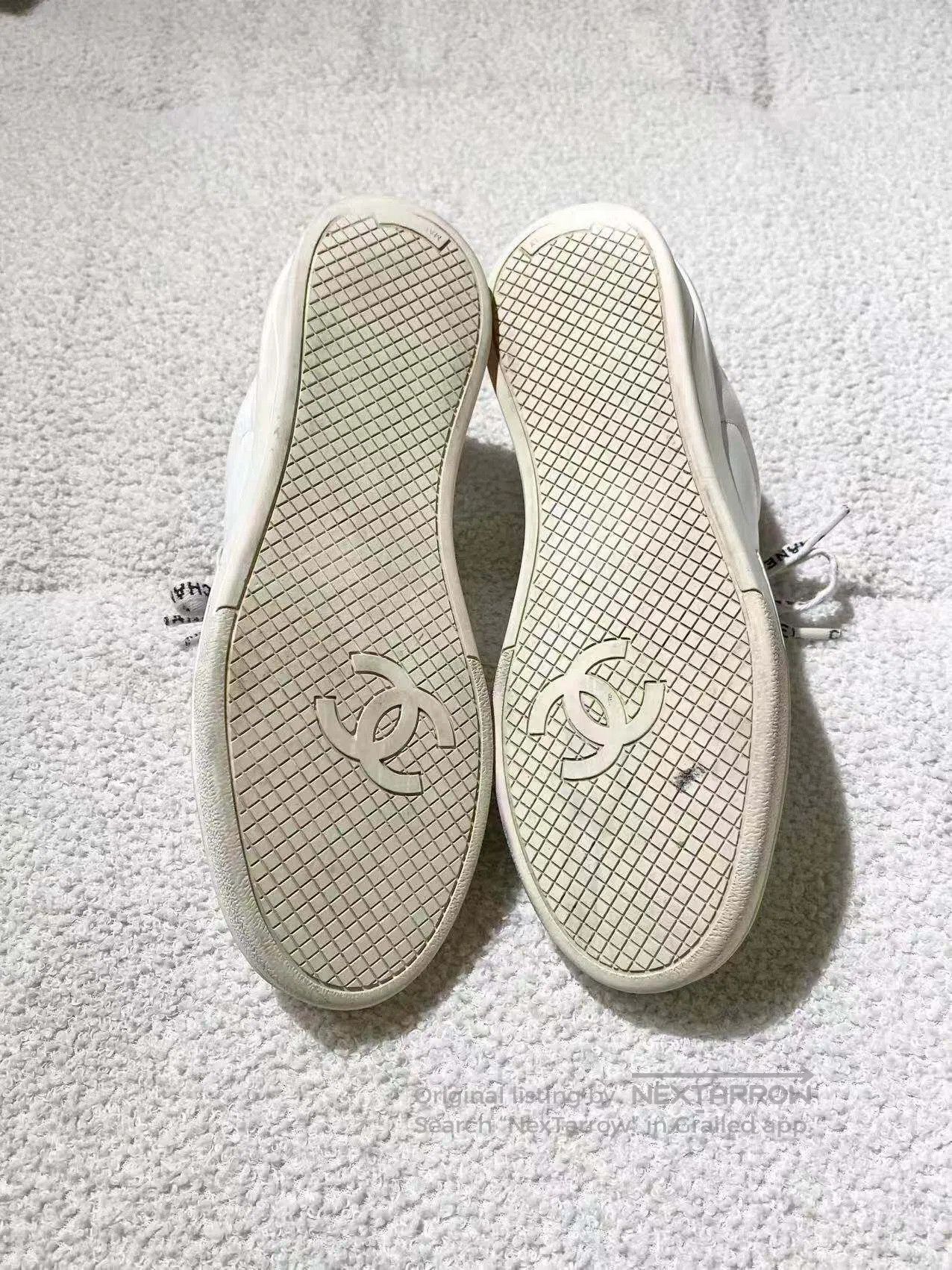 Chanel Chanel Letter logo white sneakers| Size US 6 / IT 36 - 7 Thumbnail