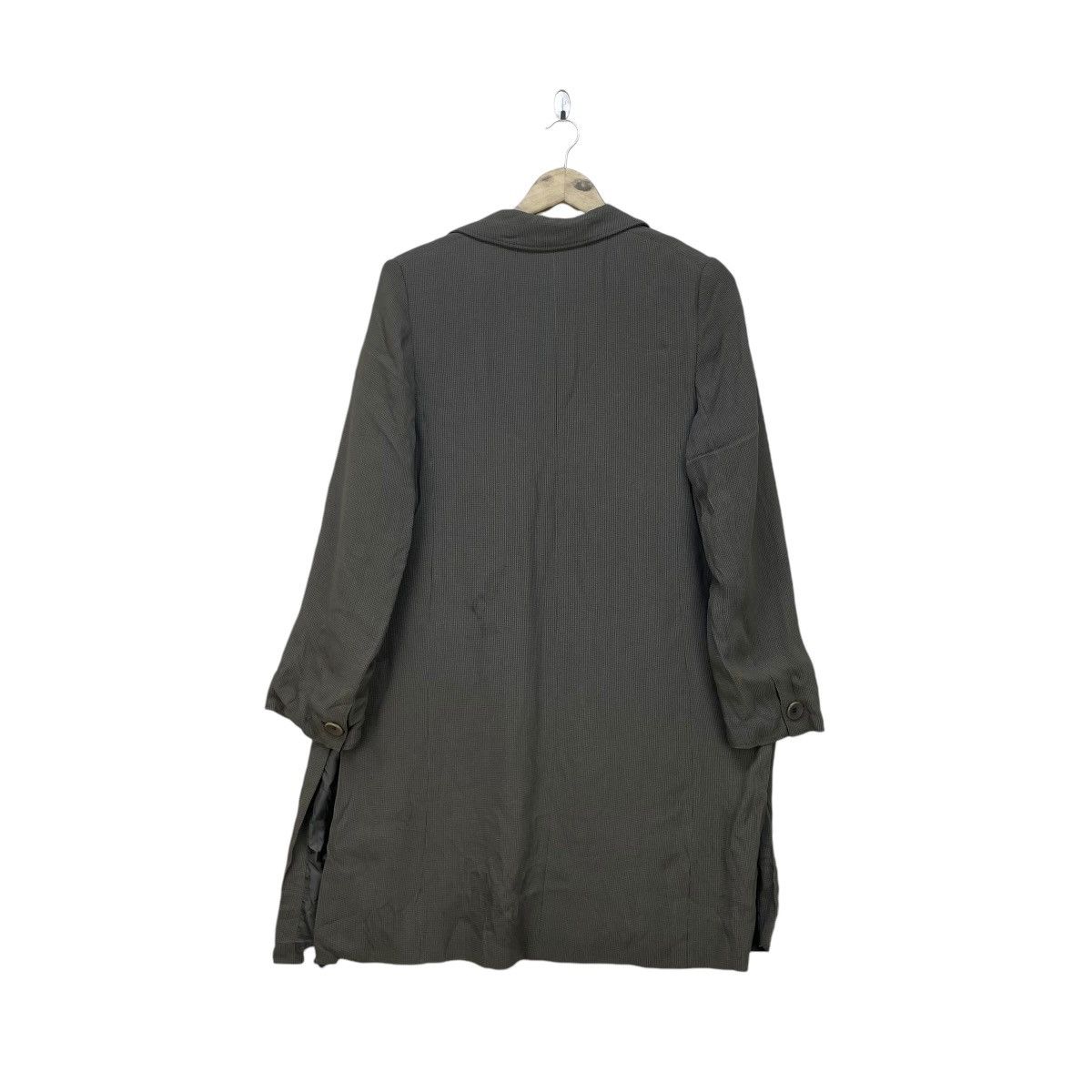 Max Mara × Weekend Max Mara Max Mara Collar Less Long Coat Jacket Size M / US 6-8 / IT 42-44 - 2 Thumbnail