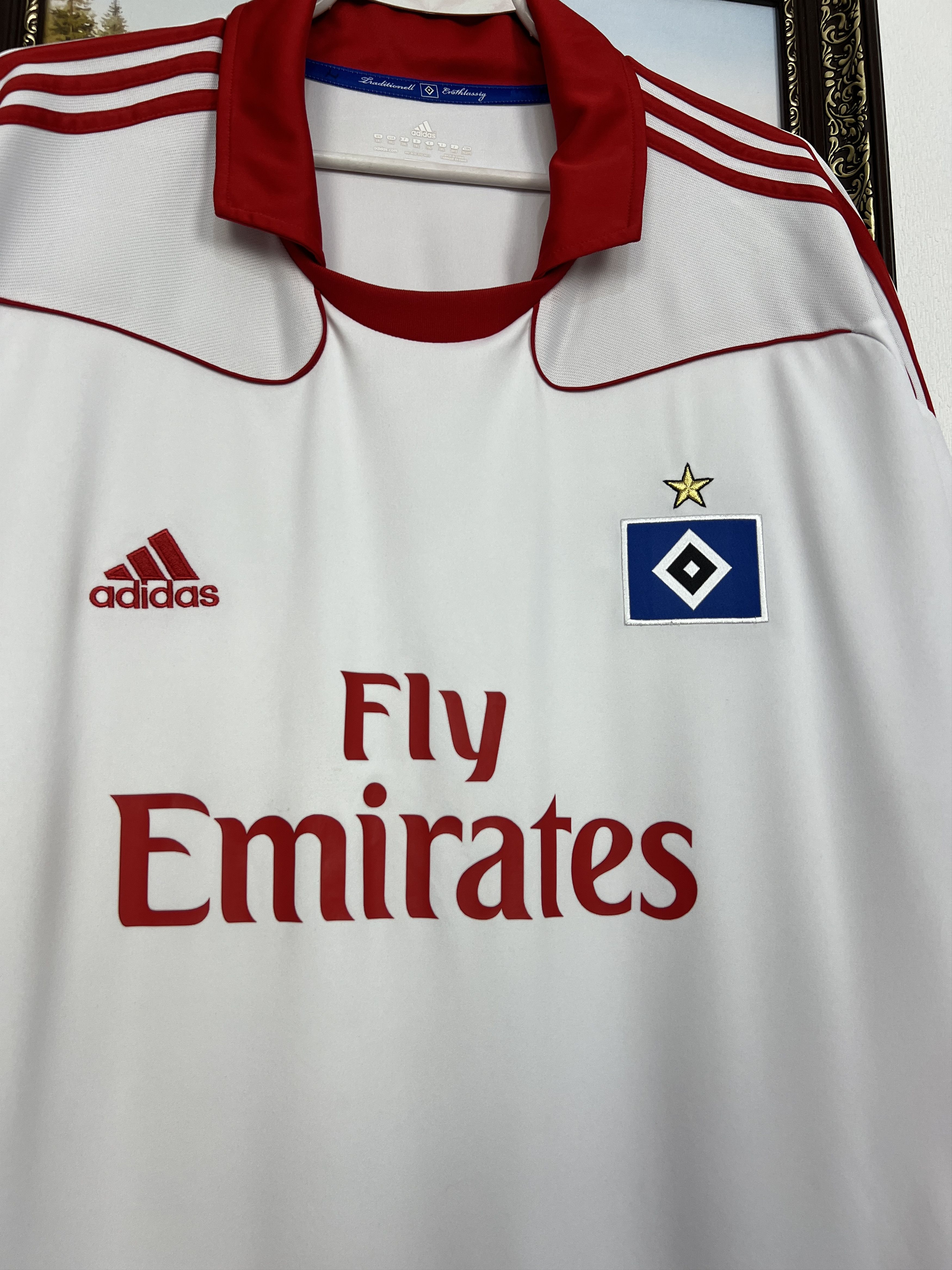 Adidas Hamburg Home football shirt Soccer Jersey Trikot Size 3XL Size US XXL / EU 58 / 5 - 3 Thumbnail
