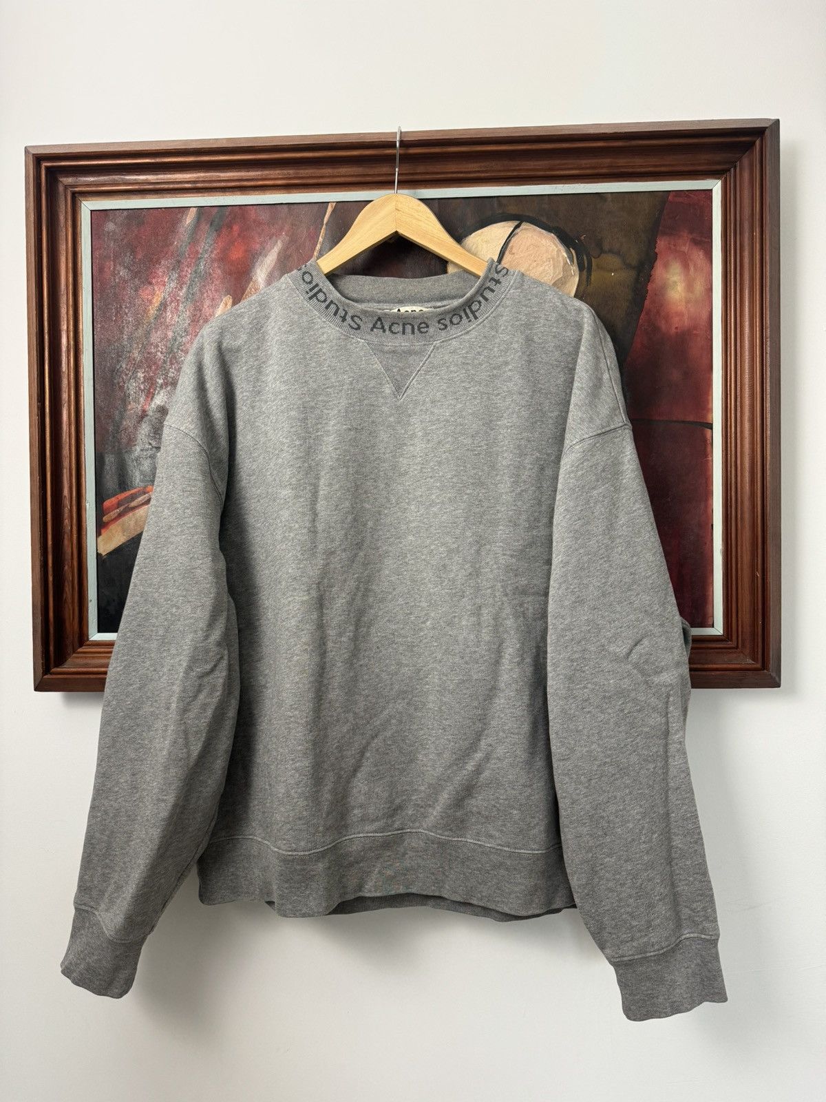 Acne Studios Flogho outlet Crewneck Sweater