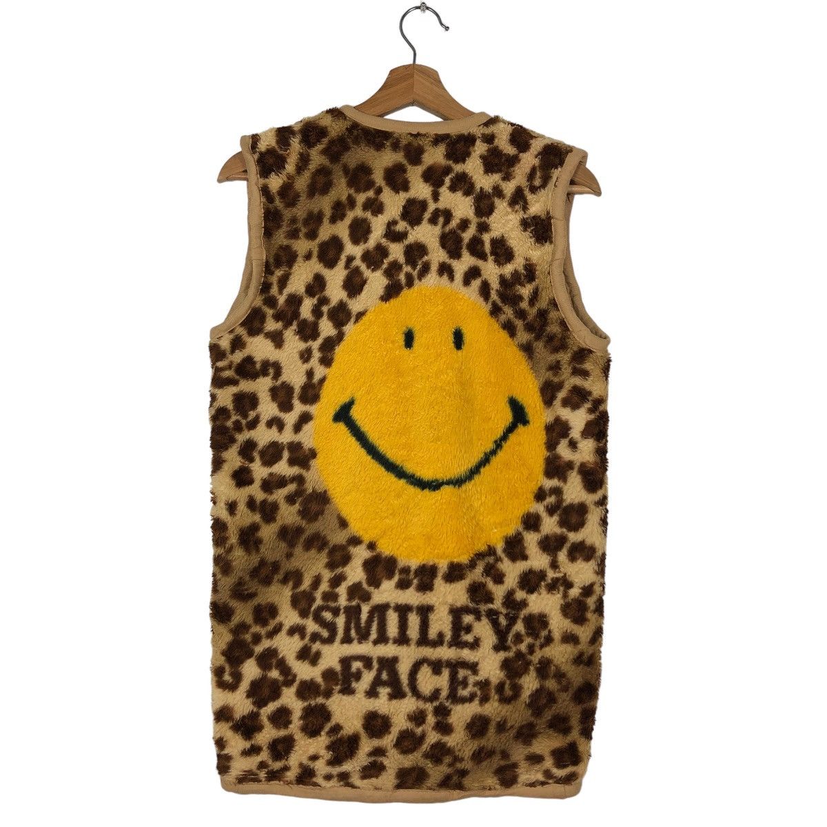 Japanese Brand 🔥Kapital Smiley Design Big Logo Fleece Vest Japan Made Size US M / EU 48-50 / 2 - 7 Thumbnail