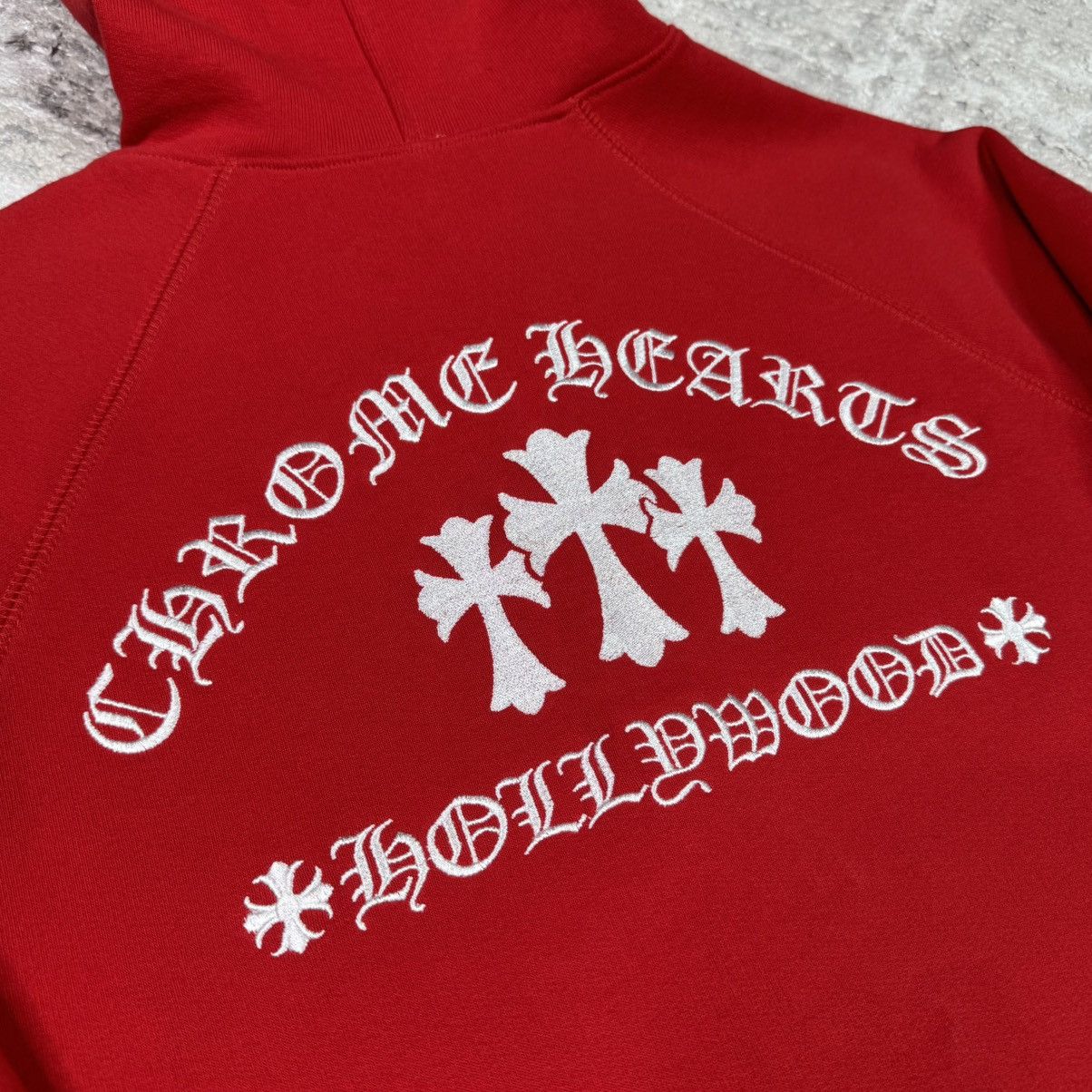 Chrome Hearts King taco triple cross embroidered zip up hoodie Size US M / EU 48-50 / 2 - 13 Thumbnail