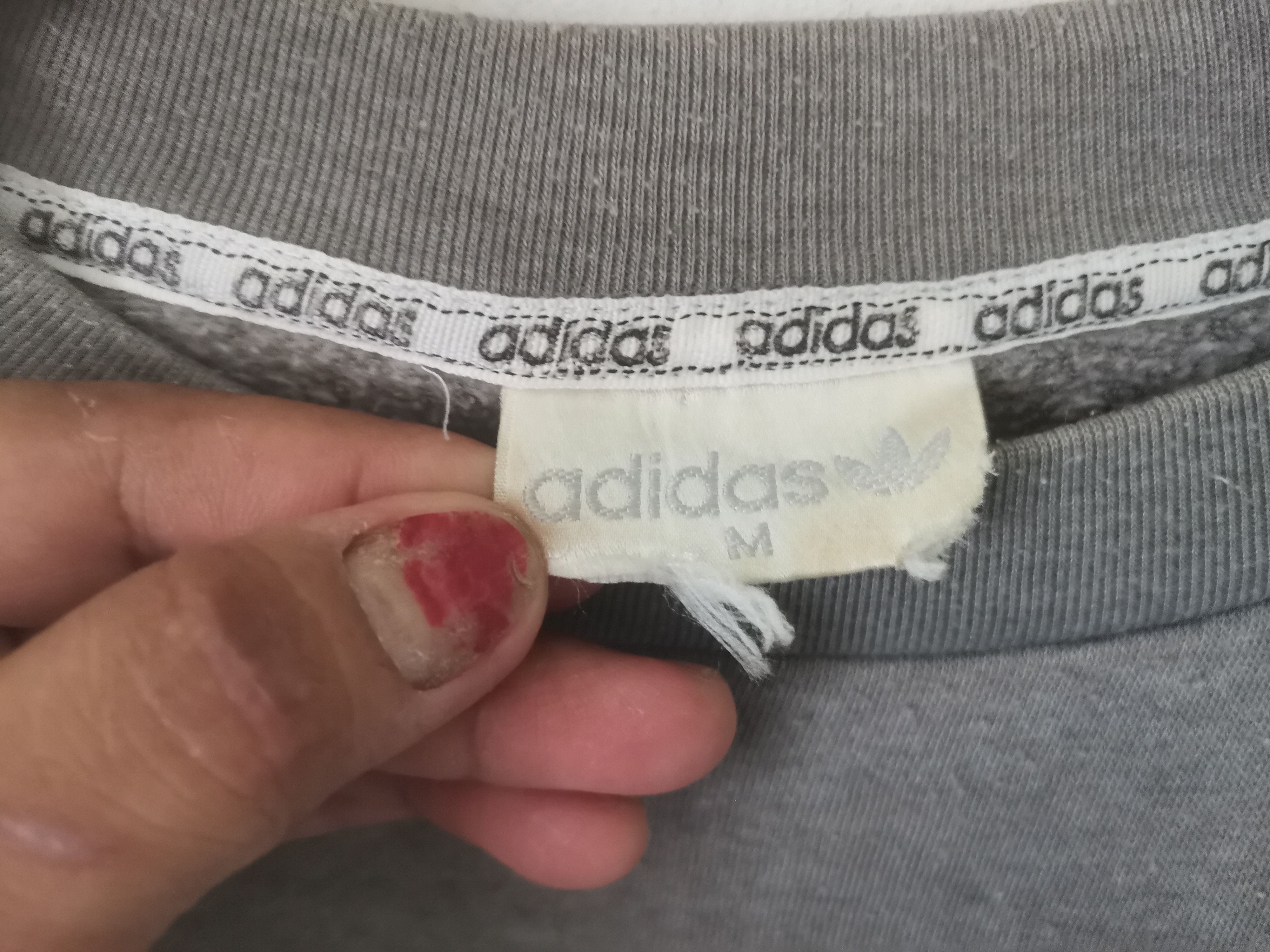 Adidas × Vintage Rare vintage Adidas sweatshirt grey colour Size US M / EU 48-50 / 2 - 4 Thumbnail
