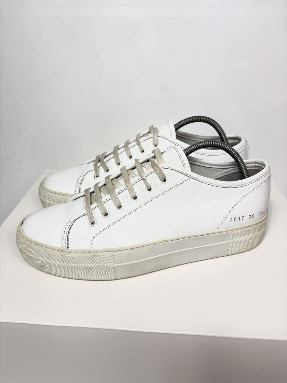 Common Projects Common Projects Tournaments Low Leather Shoes Size US 5 / EU 37 - 3 Thumbnail