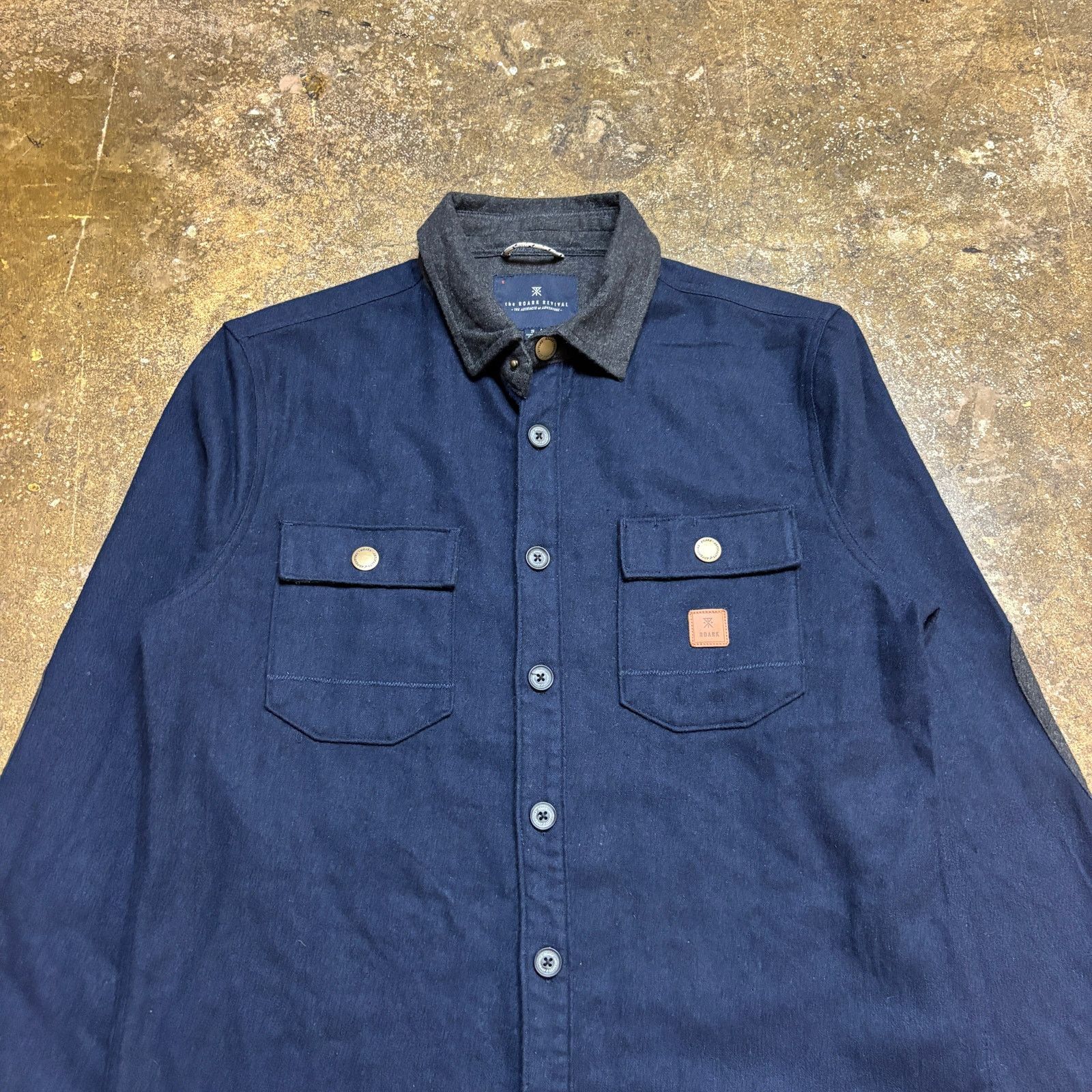 Roark Roark Revival Nordsman Wool Blend Flannel Shirt Men's Small Size US S / EU 44-46 / 1 - 2 Thumbnail