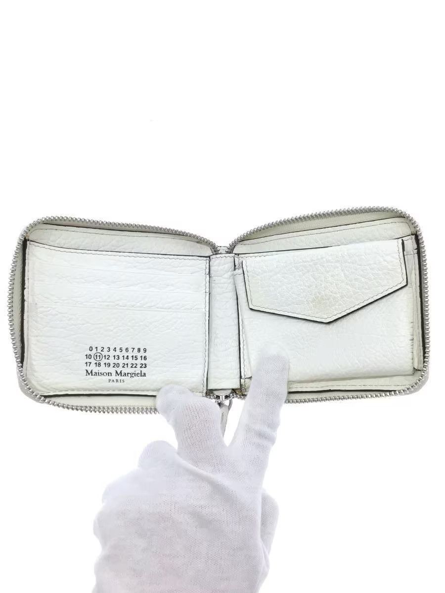 Maison Margiela Paint Splat Leather Zip Wallet Size ONE SIZE - 3 Thumbnail