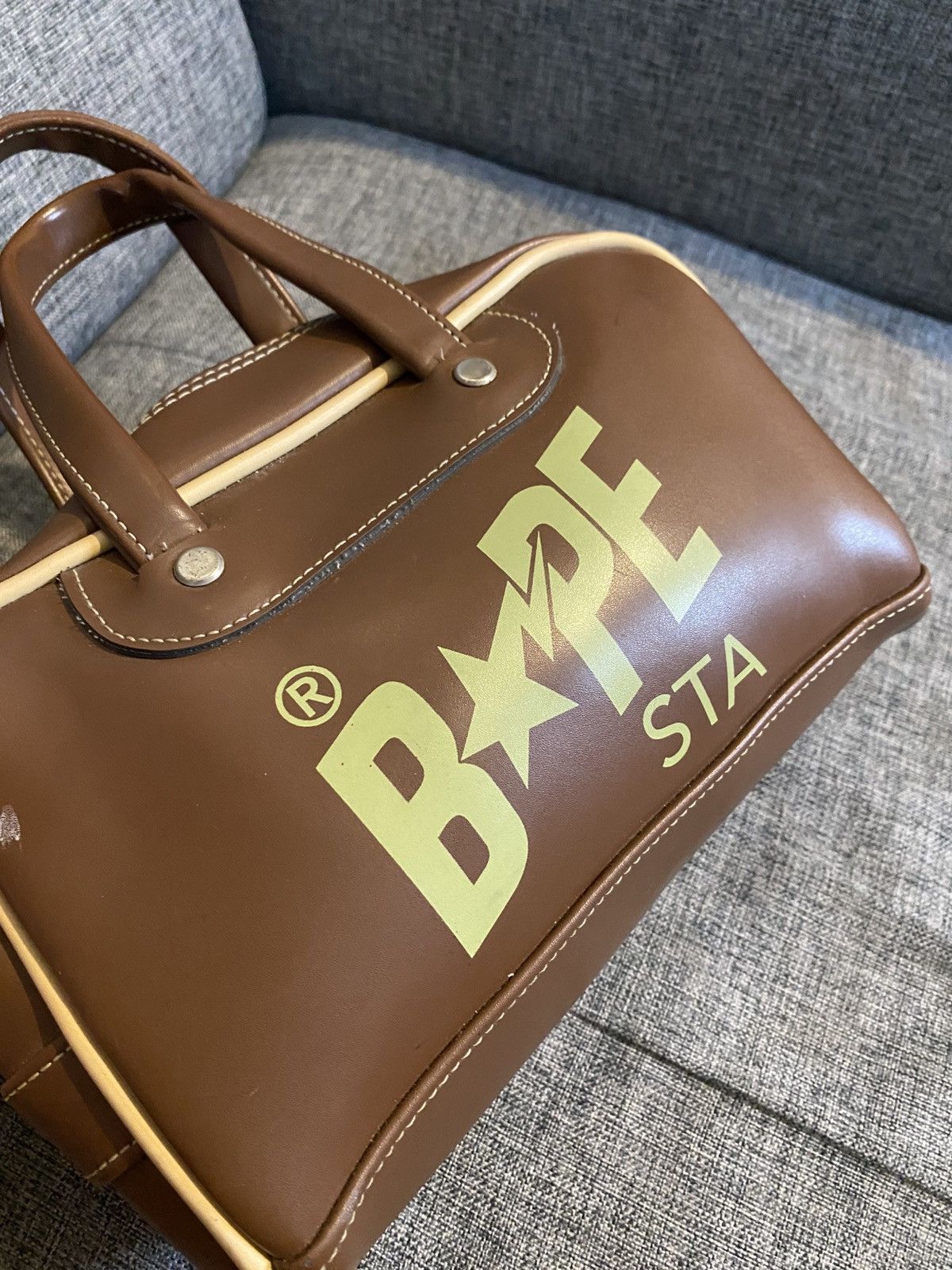 Bape Bape Nigo 2000s Y2k Bowling Bag Mini Size ONE SIZE - 2 Thumbnail