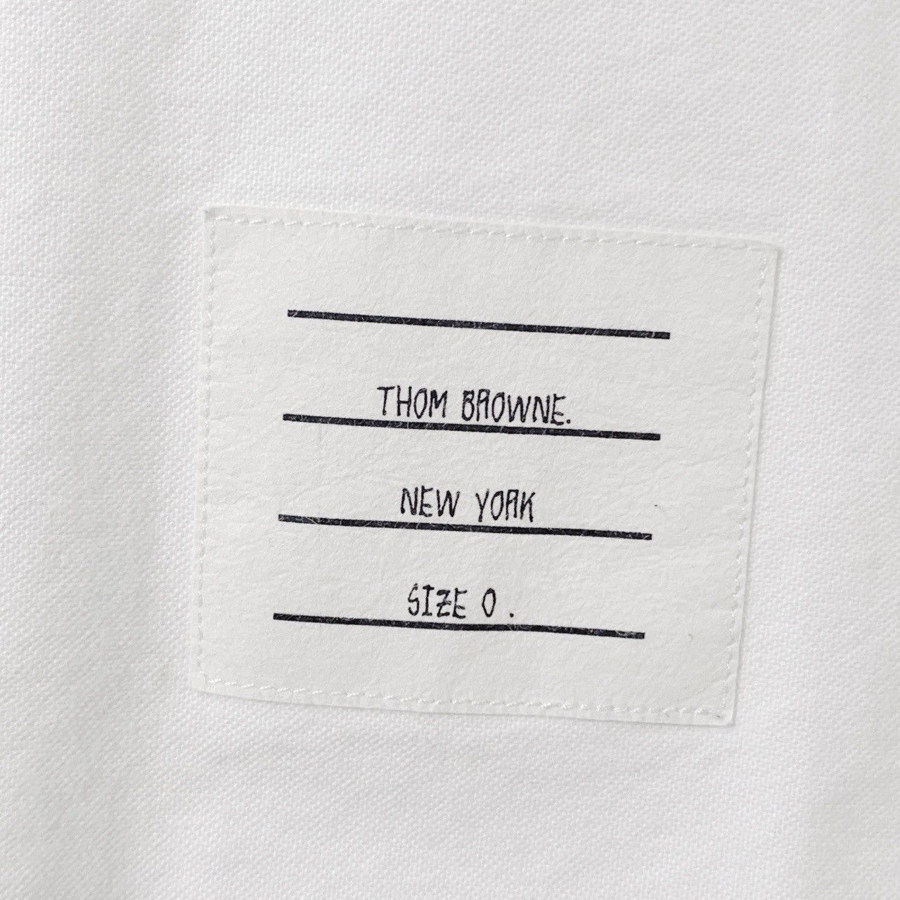 Thom Browne THOM BROWNE Tassel Classic Four-Bar Long Sleeve Shirt K26WX Size US XS / EU 42 / 0 - 7 Thumbnail