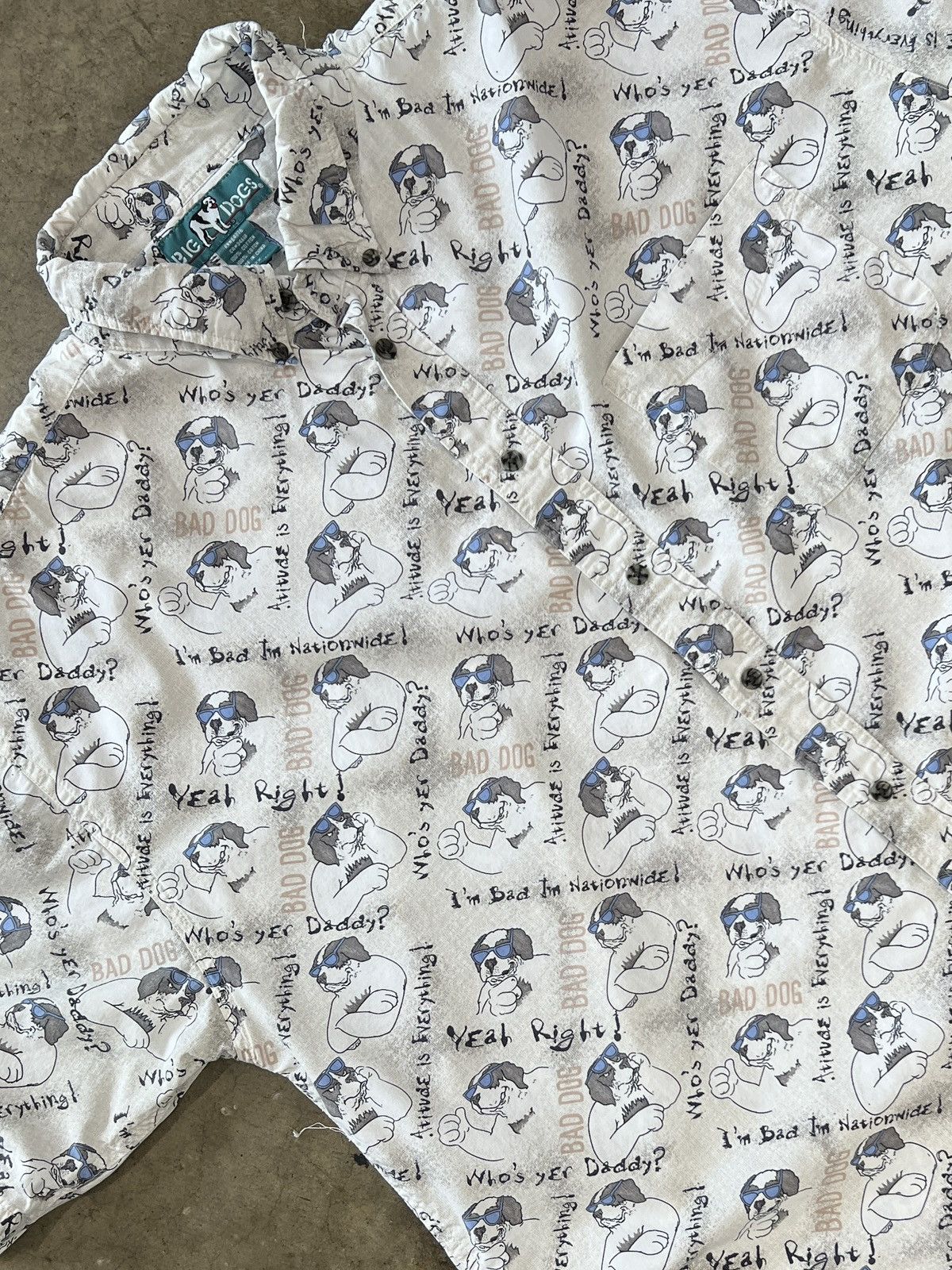 Big Dogs Vintage Big Dogs AOP Big Dog Button Up XXL Size US XXL / EU 58 / 5 - 1 Thumbnail