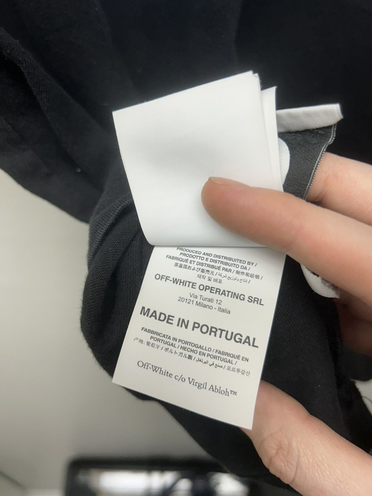 Off-White ‘13 Off-White Virgil Abloh Blue Metal Arrow T-shirt Size US XXL / EU 58 / 5 - 11 Thumbnail