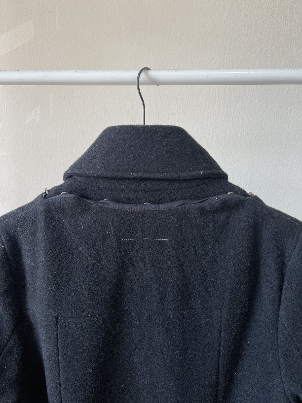 Maison Margiela A/W 2011 Maison Margiela MM6 Detachable Zipper Wool Jacket Size US S / EU 44-46 / 1 - 13 Thumbnail