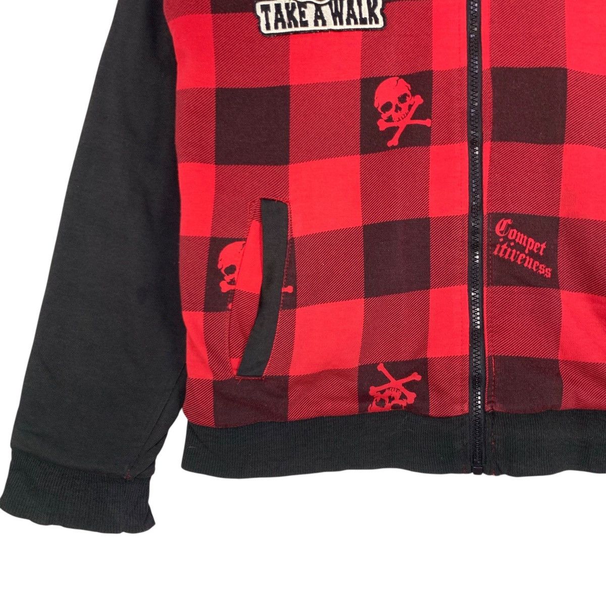 If Six Was Nine Vintage Flag Stone Japanese Brand Hoodie Big Logo Skulls Size US S / EU 44-46 / 1 - 5 Thumbnail