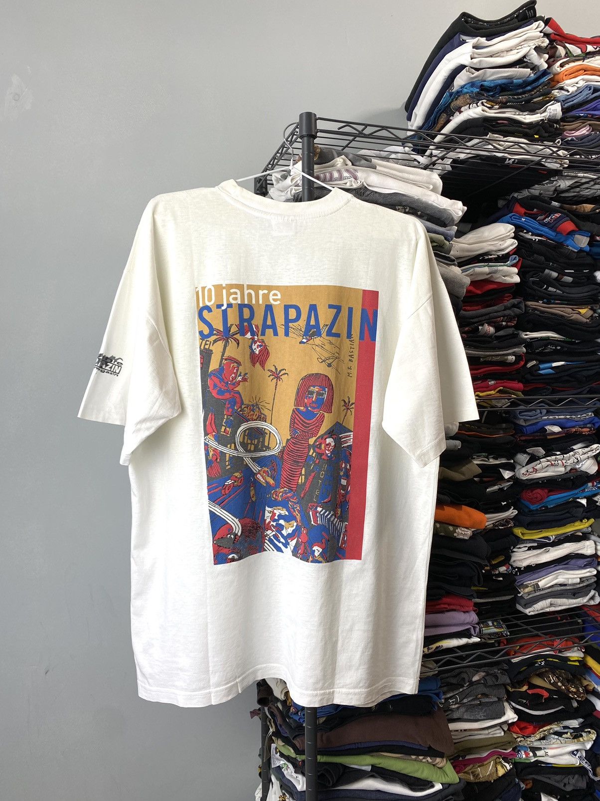 1990’s Vintage Strapazin Comics Art T Shirt Picasso