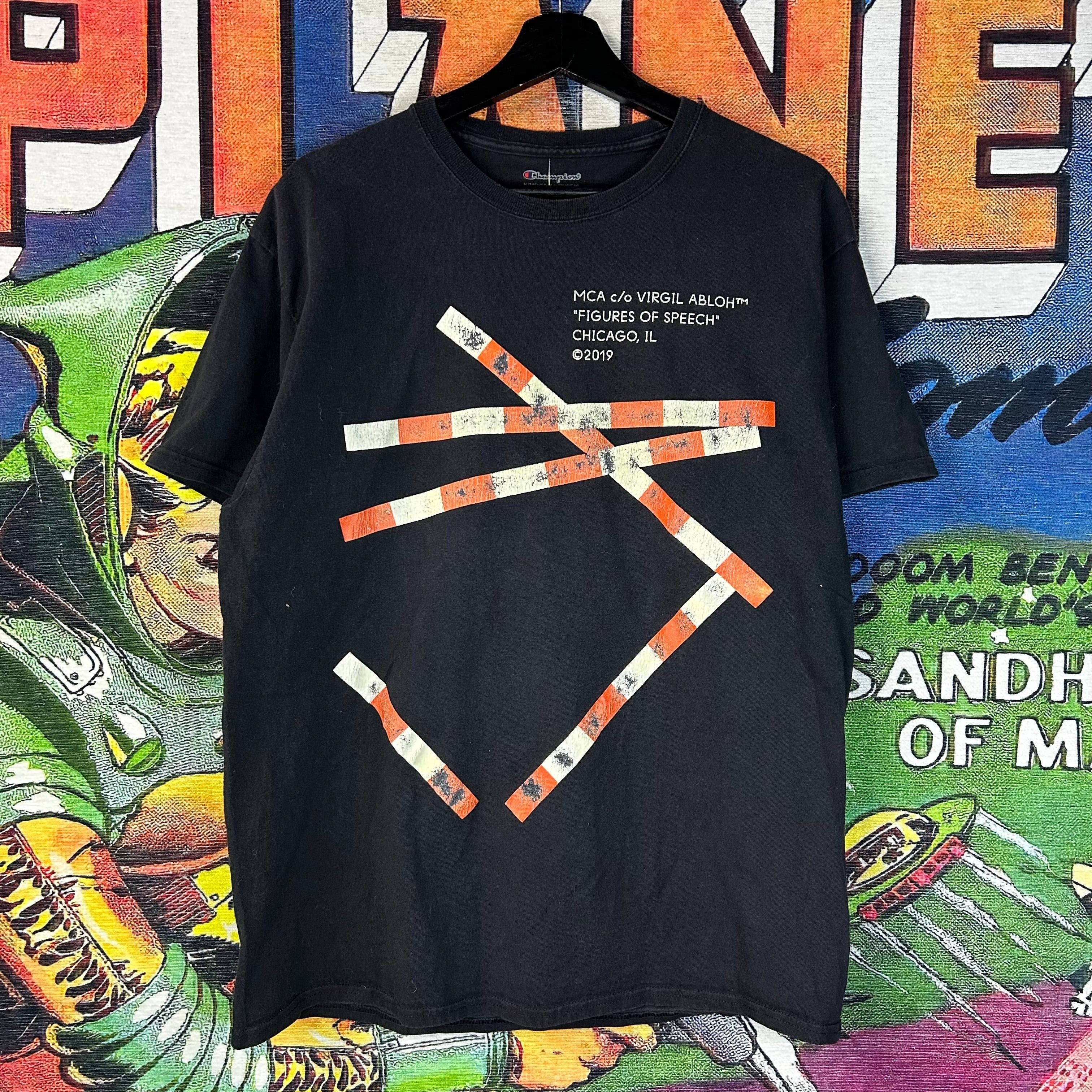 Virgil Abloh Virgil Abloh MCA Figures of Speech Tape Tee Size Large Size US L / EU 52-54 / 3 - 1 Thumbnail