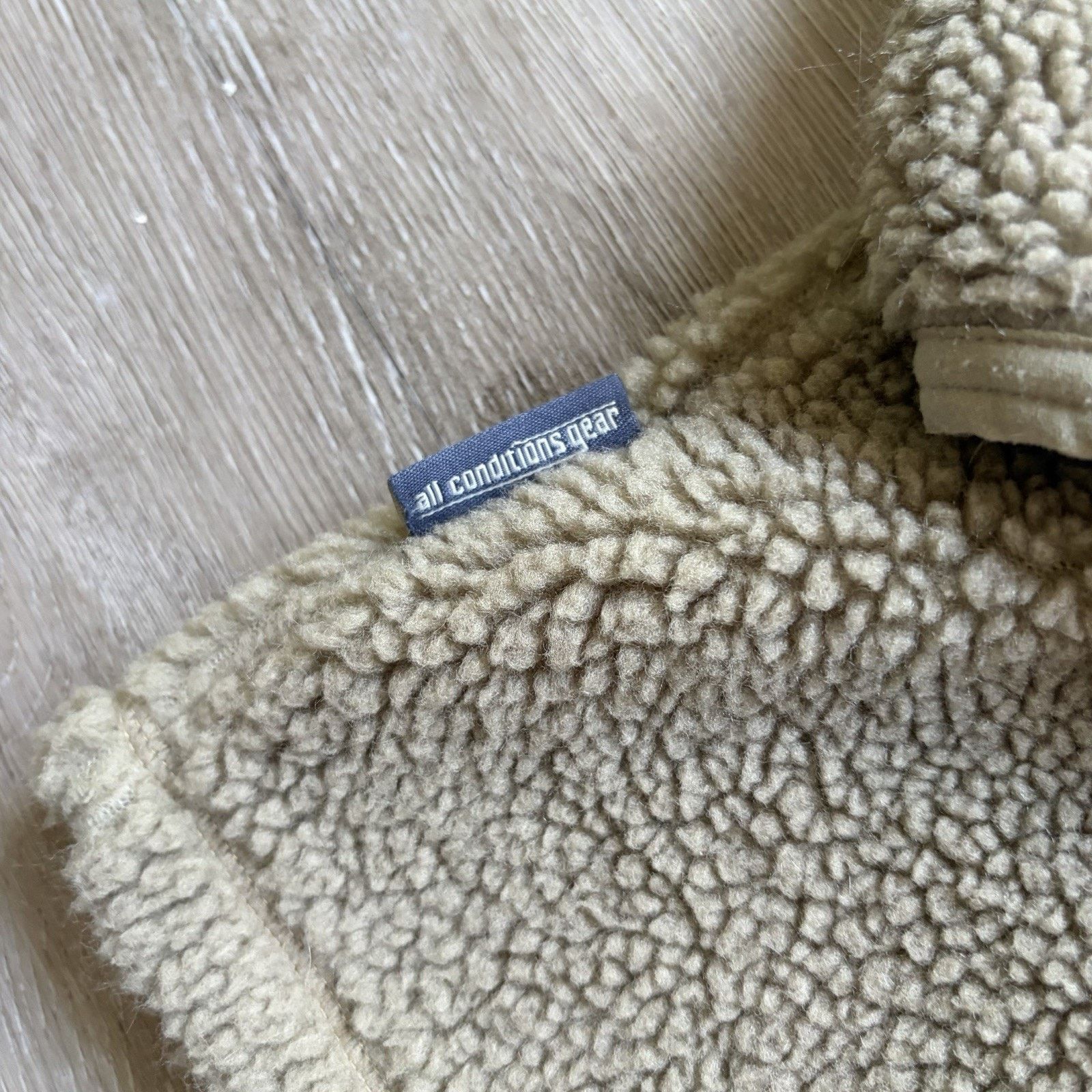 Nike ACG Vintage 90s Nike ACG Deep Pile Sherpa Fleece XL Gorpcore Size US XL / EU 56 / 4 - 9 Thumbnail
