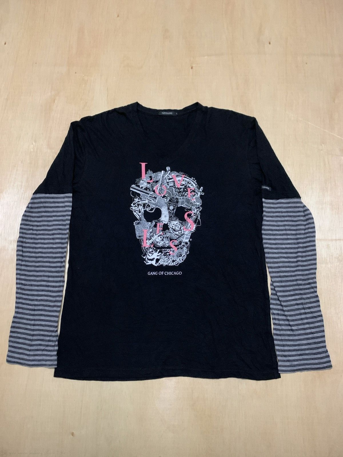 Hysteric Glamour × Japanese Brand Loveless Gang of Chicago Skull Ifsixwasnine Punk style Size US L / EU 52-54 / 3 - 1 Thumbnail