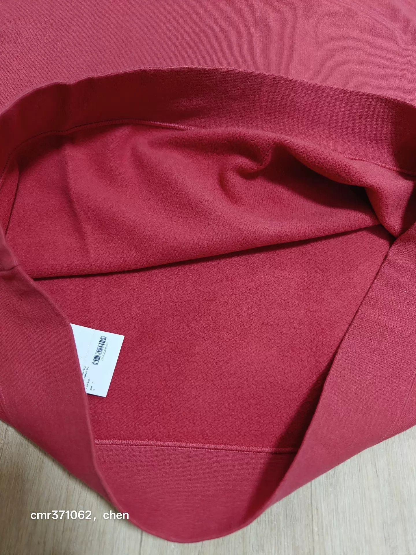 Visvim VISVIM MONDO SWEAT S/L red3 oversized hand-damaged dyed Size US L / EU 52-54 / 3 - 6 Thumbnail