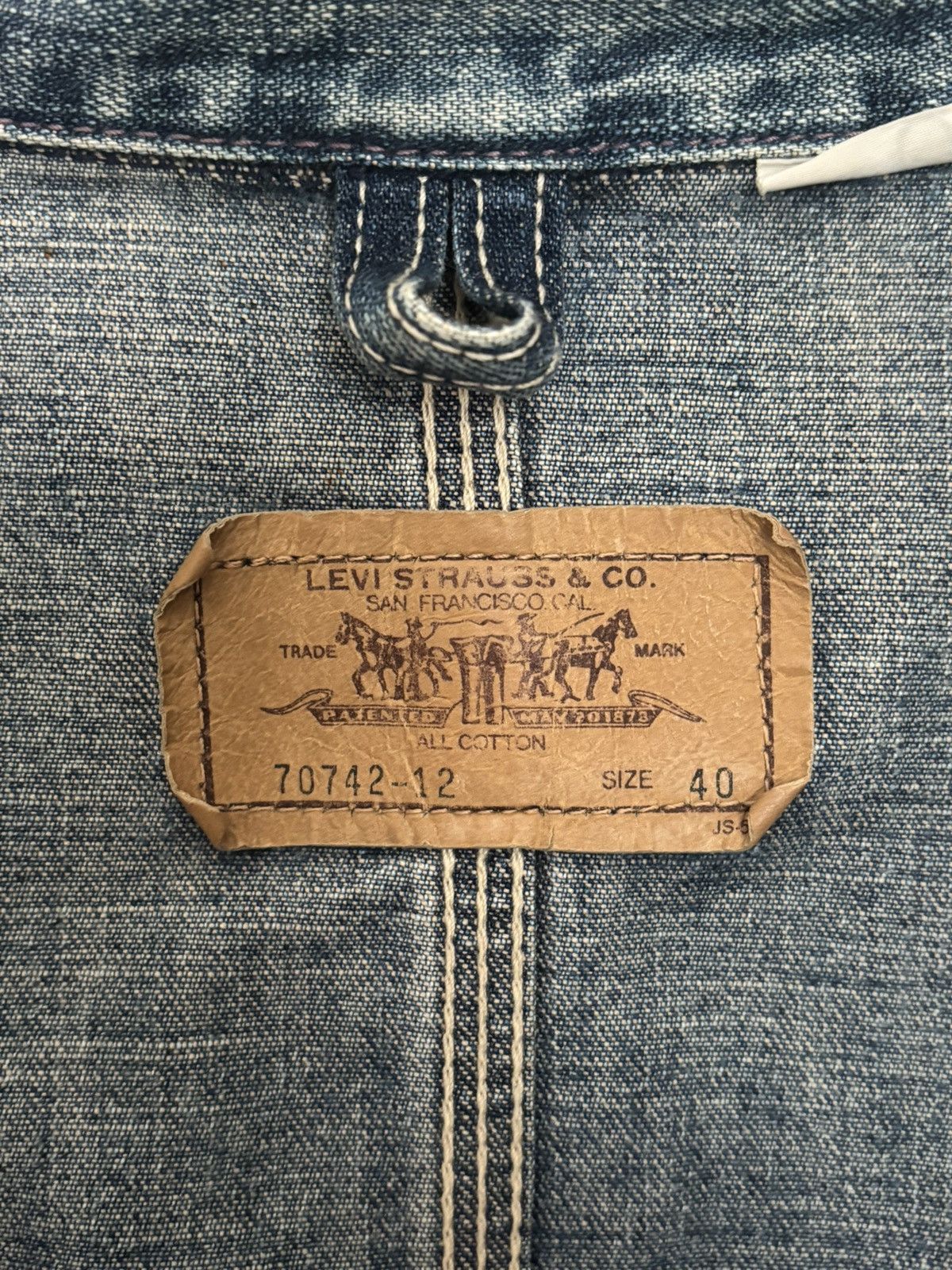 Levi's Vintage Clothing Levis Japan Workers Chore jacket Size US L / EU 52-54 / 3 - 3 Thumbnail