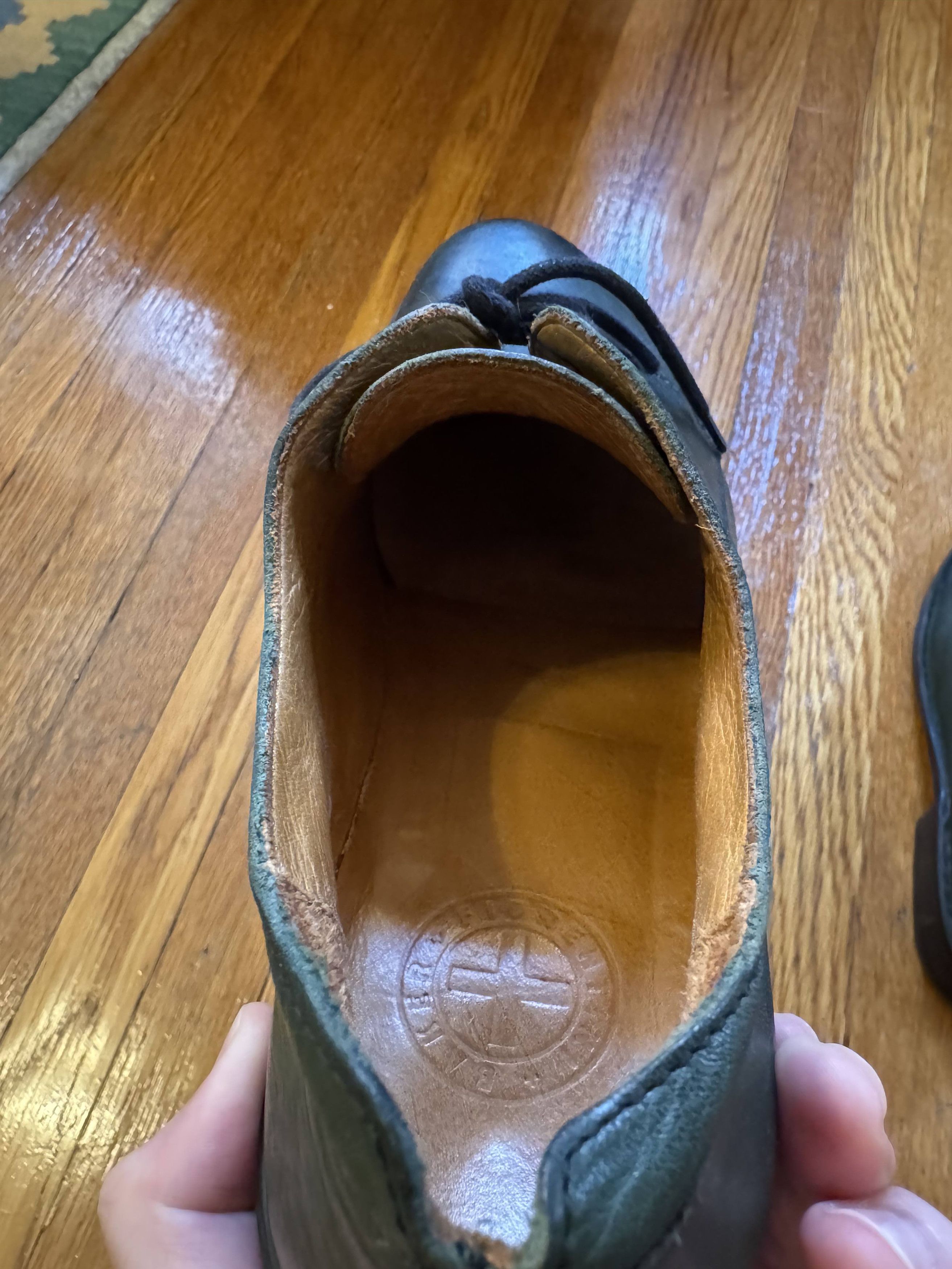 Fiorentini + Baker Derby Leather Shoes Size US 10.5 / EU 43-44 - 6 Thumbnail