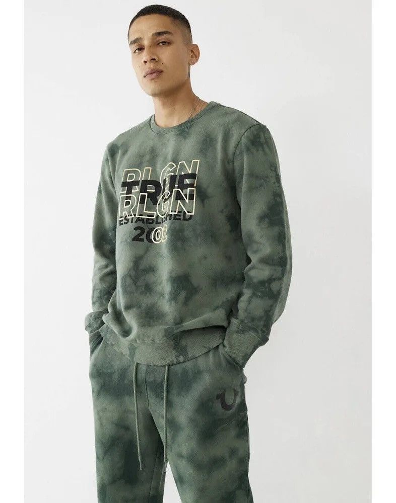 True Religion True Religion Tie Dye Crewneck Sweatshirt Size US M / EU 48-50 / 2 - 5 Thumbnail