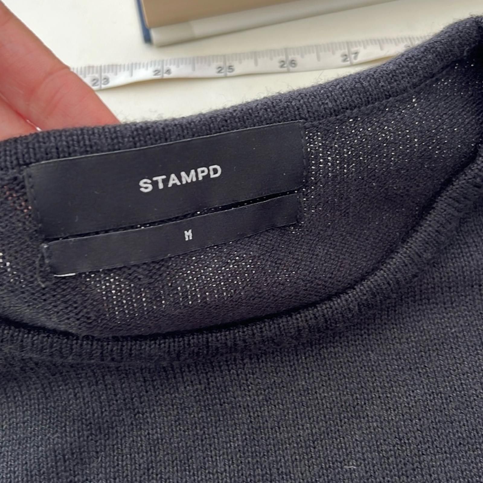 Stampd Stampd S/S Pocket Sweater Tee - Black Men's Medium $210 Size US M / EU 48-50 / 2 - 7 Thumbnail