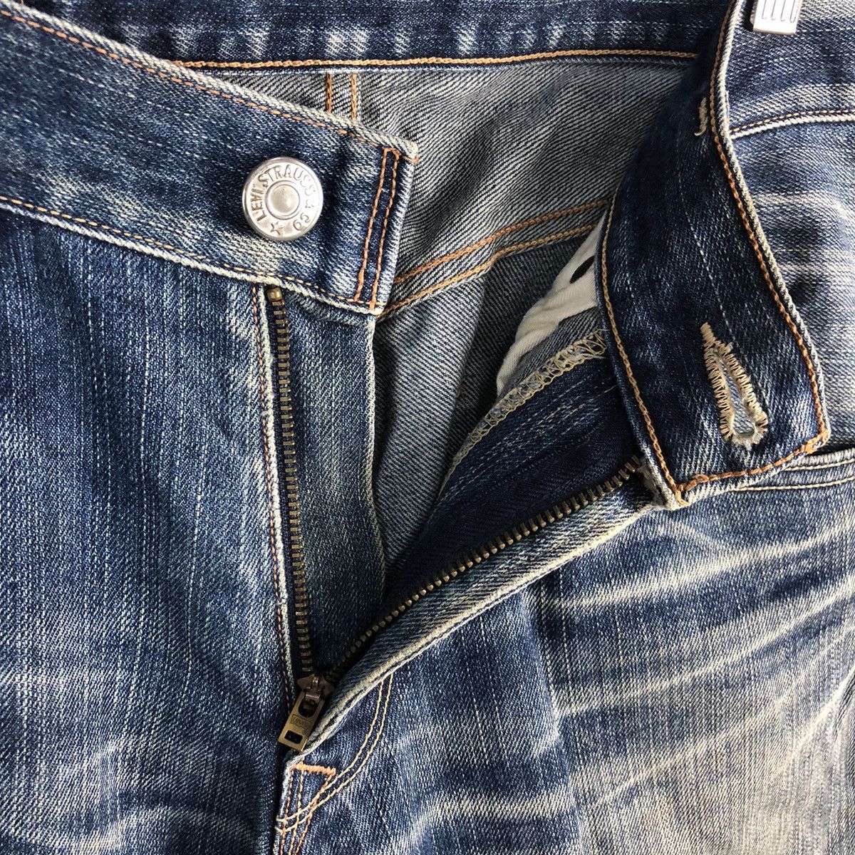 Levi's Levis 702 Blue Denim ripped distressed Pants #A2610 Size US 32 / EU 48 - 12 Thumbnail