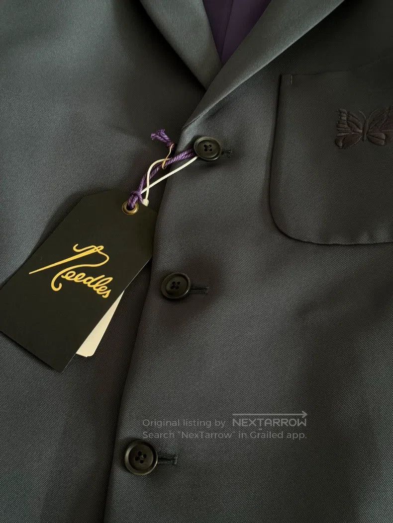 Needles Needles size S Embroidery logo suit jacket Size 48R - 3 Thumbnail