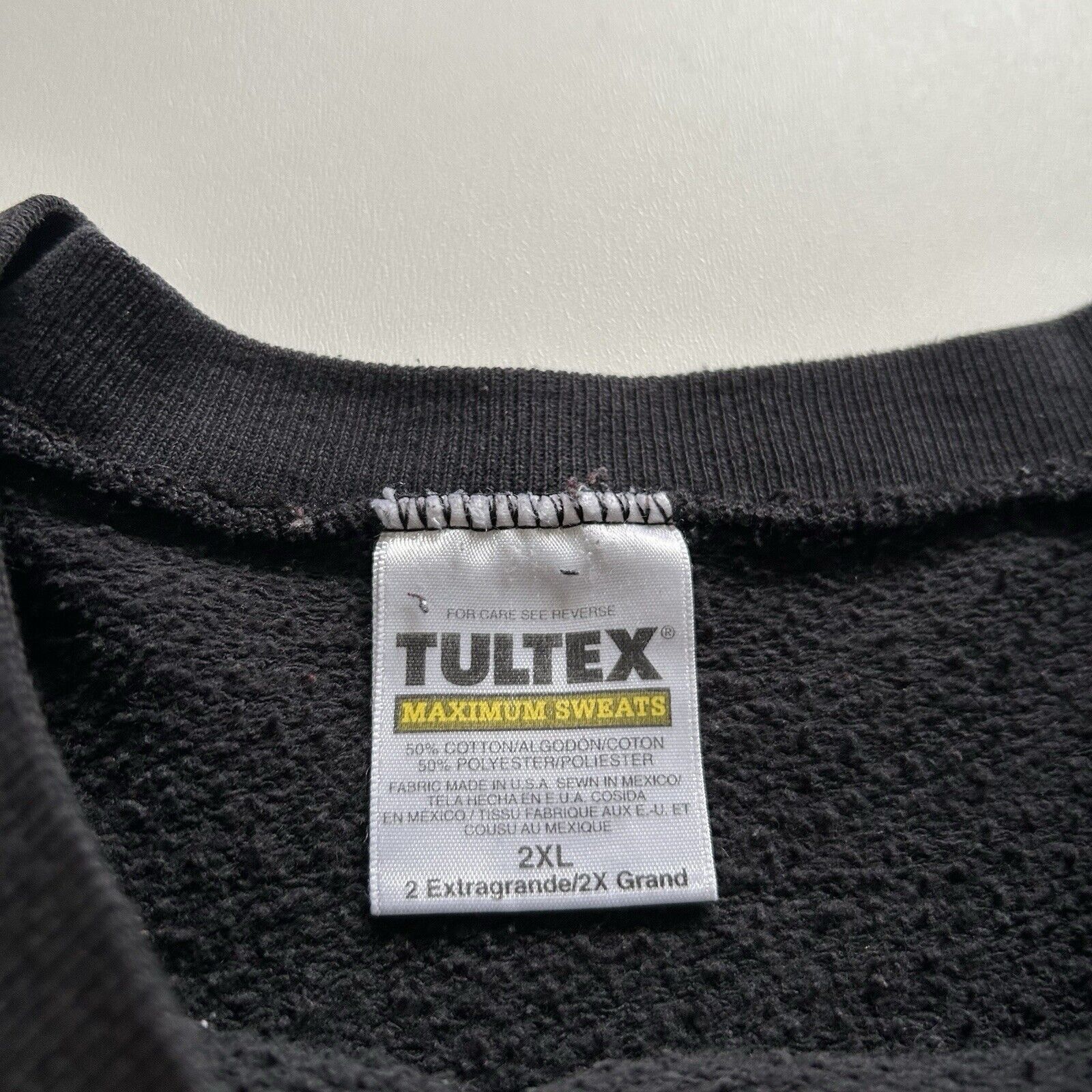 Tultex Vintage 90s Deer Nature Animal Art Crewneck 2XL Faded Black Size US XXL / EU 58 / 5 - 5 Thumbnail