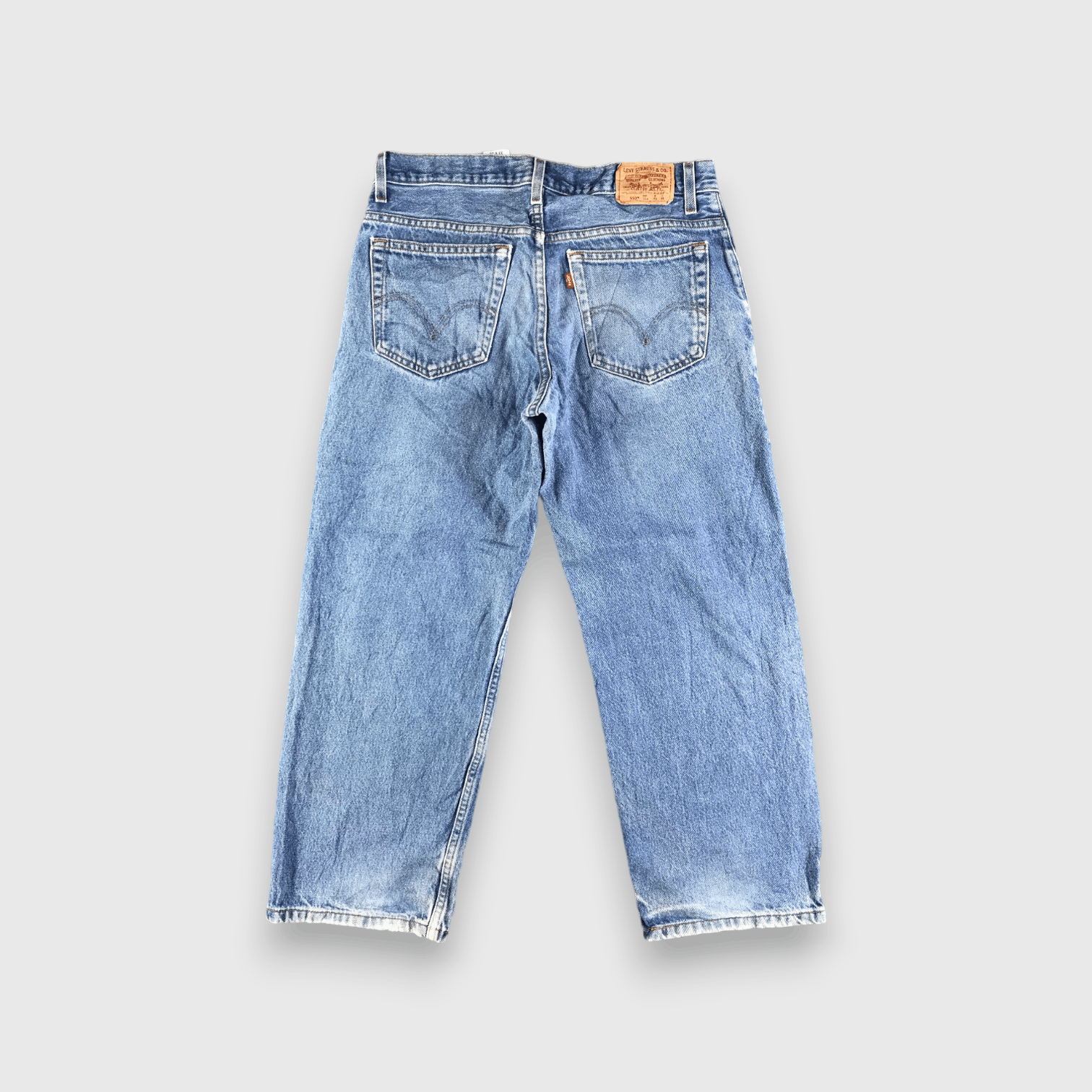 Levi's Vintage Blue Wash Levis 550 Jeans-J3358 Size US 34 / EU 50 - 2 Thumbnail