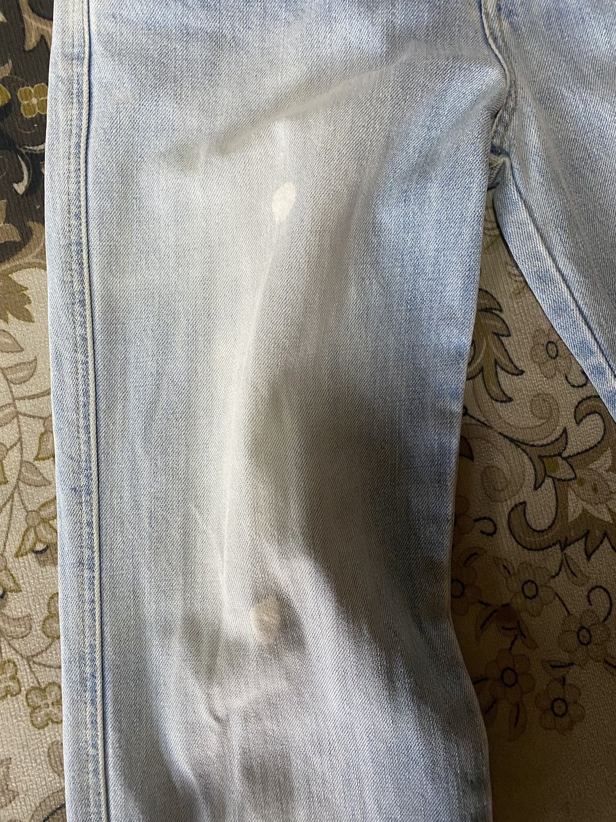 Hysteric Glamour Japanese Brand Counter Culture Faded Distressed Denim Size US 30 / EU 46 - 10 Thumbnail